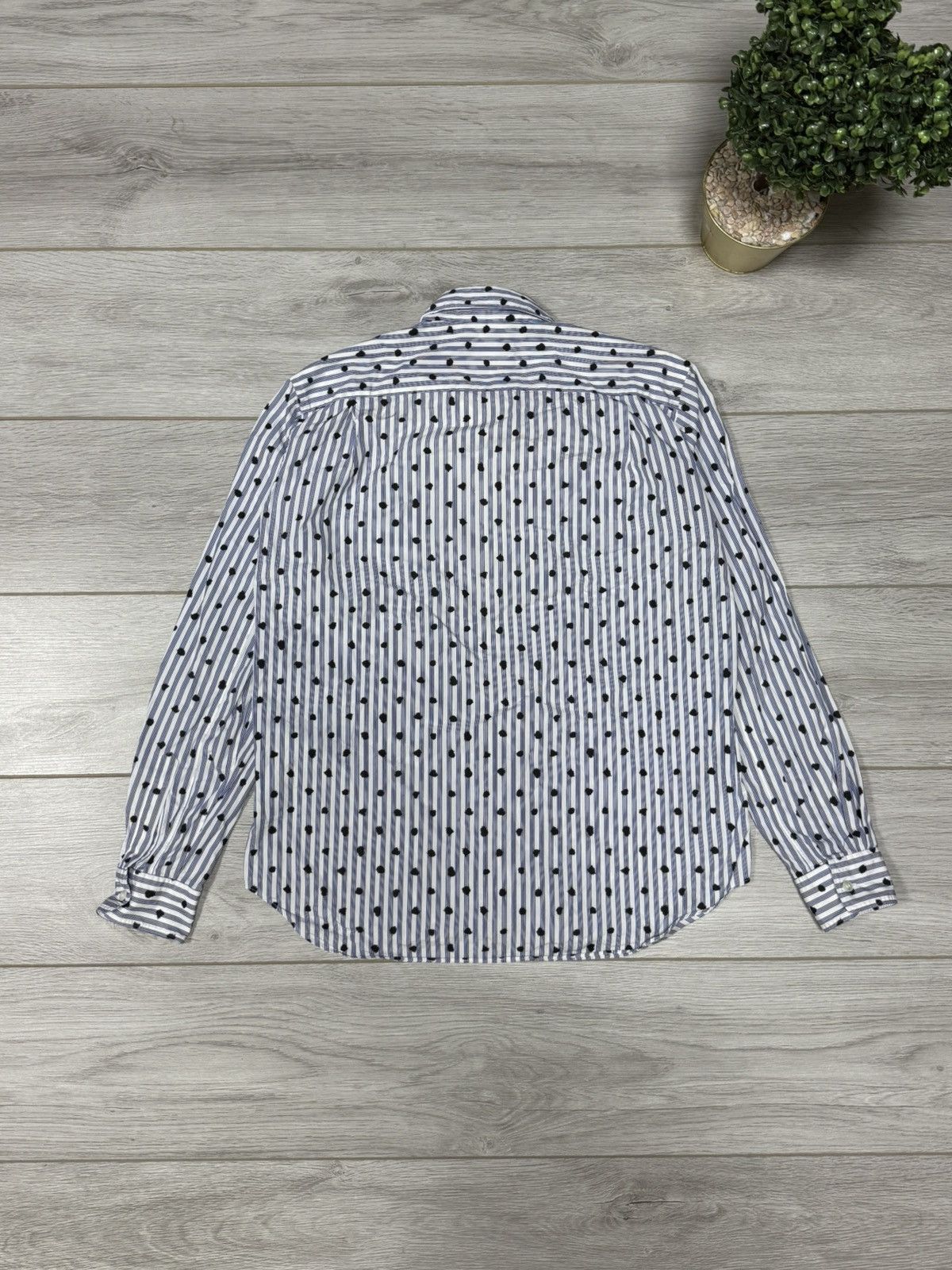 Comme des Garcons Homme Plus CDG Homme Plus polka dot vintage striped shirt comme des Size US S / EU 44-46 / 1 - 7 Thumbnail