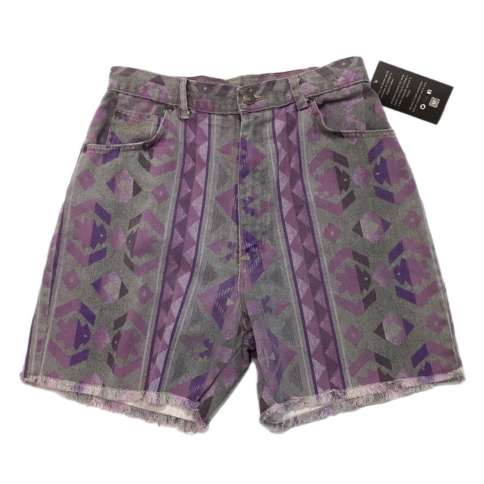 Other Vintage 90s Congo Trader Patterned shorts Size 28" / US 6 / IT 42 - 1 Thumbnail