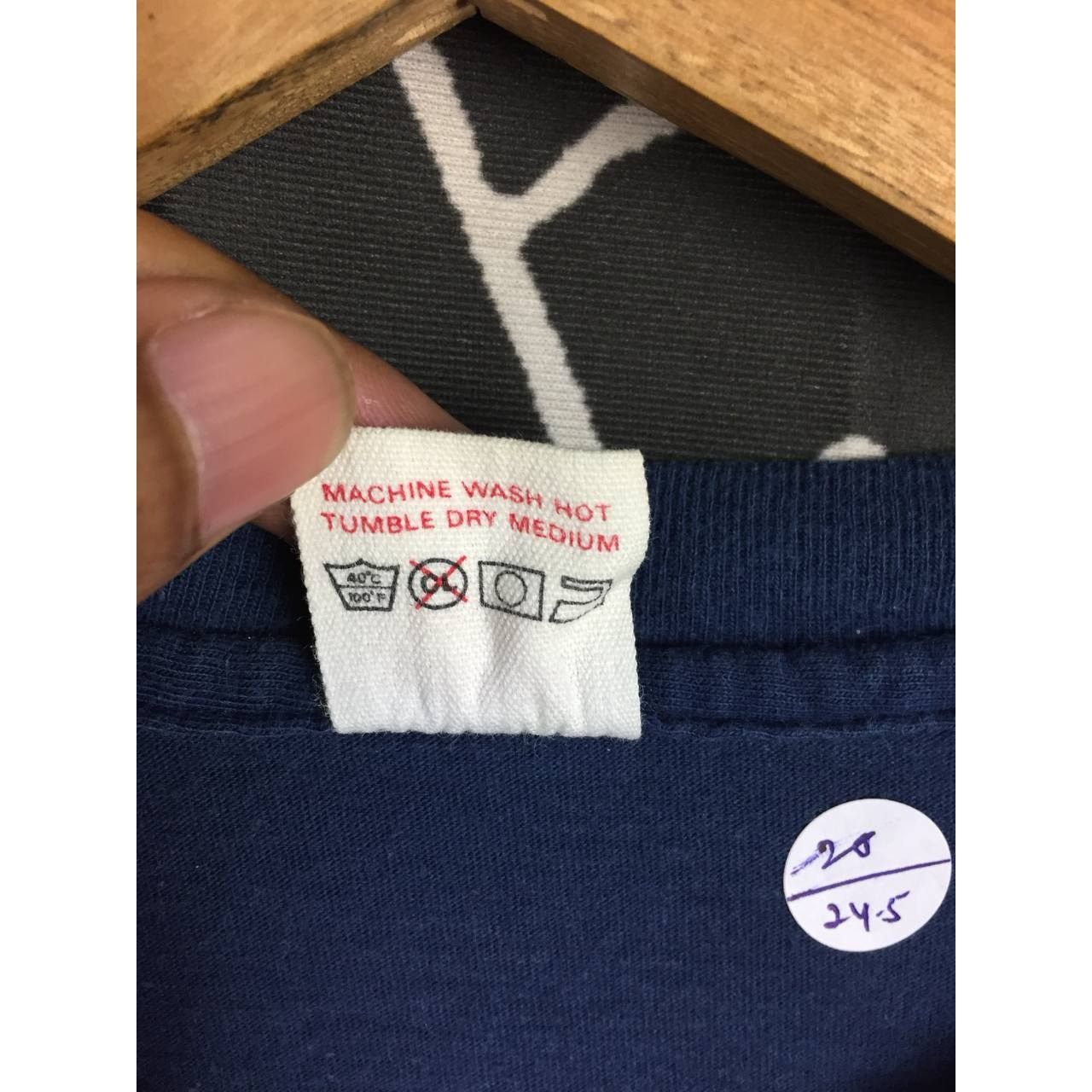 Hanes × Vintage Vtg 70s 80s Hanes Plain Blank Single Stitch Essential Tee Size US M / EU 48-50 / 2 - 10 Thumbnail