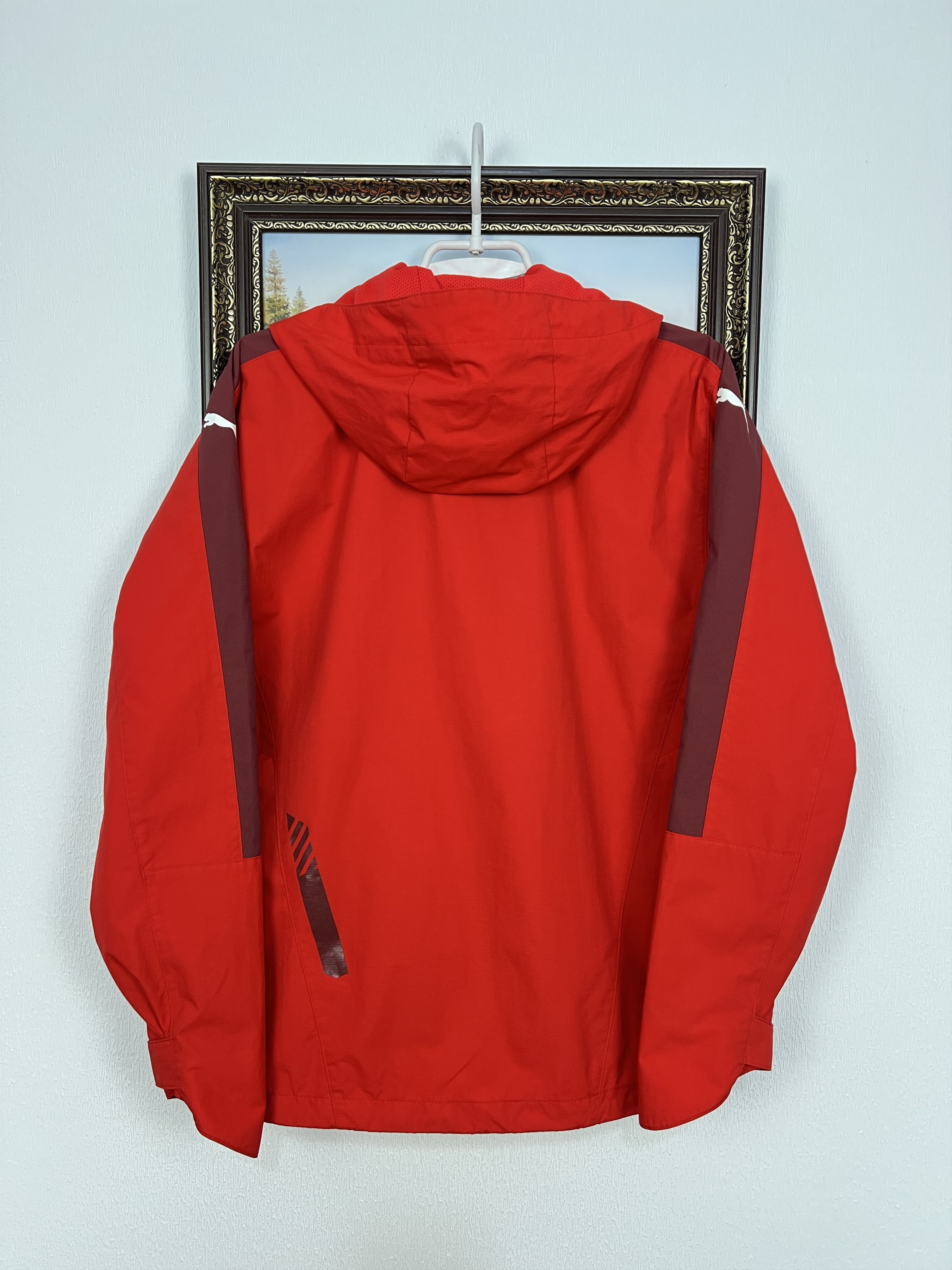 Puma Watford Football Jacket Soccer Track Top Hooded Zip Size US S / EU 44-46 / 1 - 12 Thumbnail