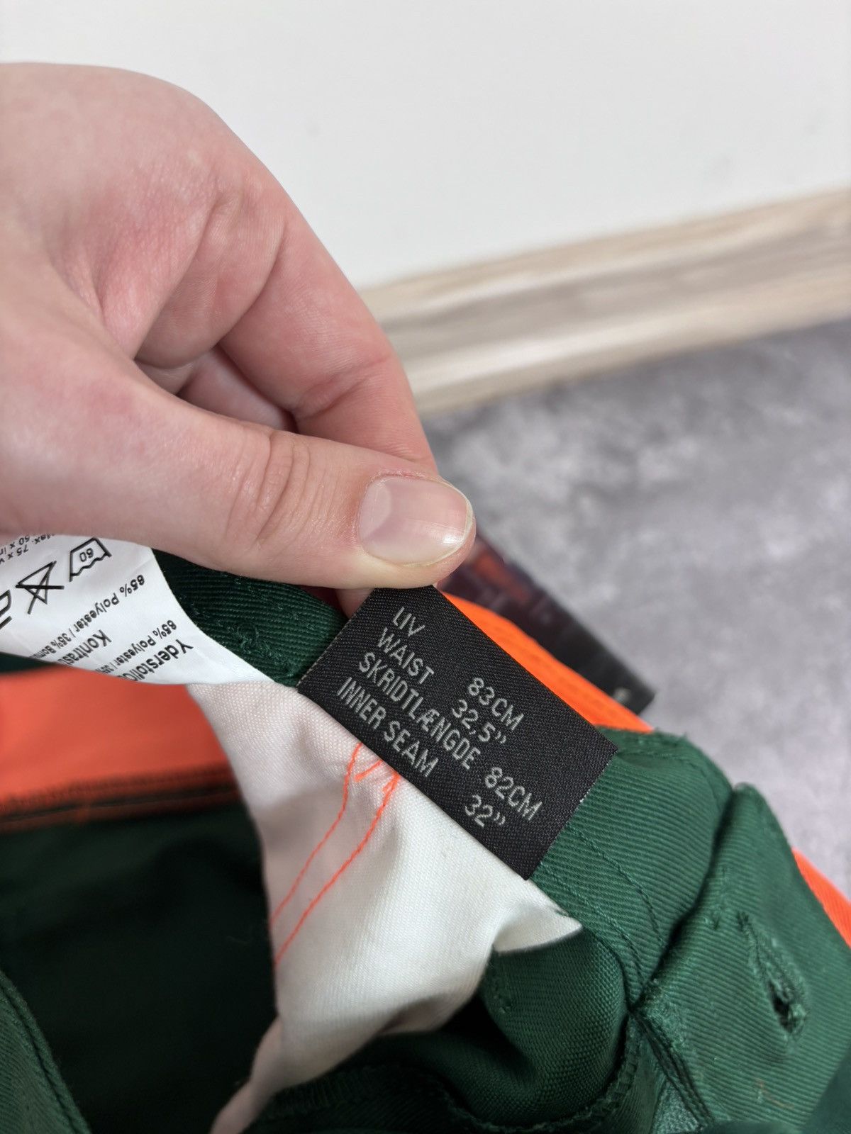 Other Mascot Men’s NWT Reflective Green/Orange Safety Cargo Pants Size US 32 / EU 48 - 12 Thumbnail