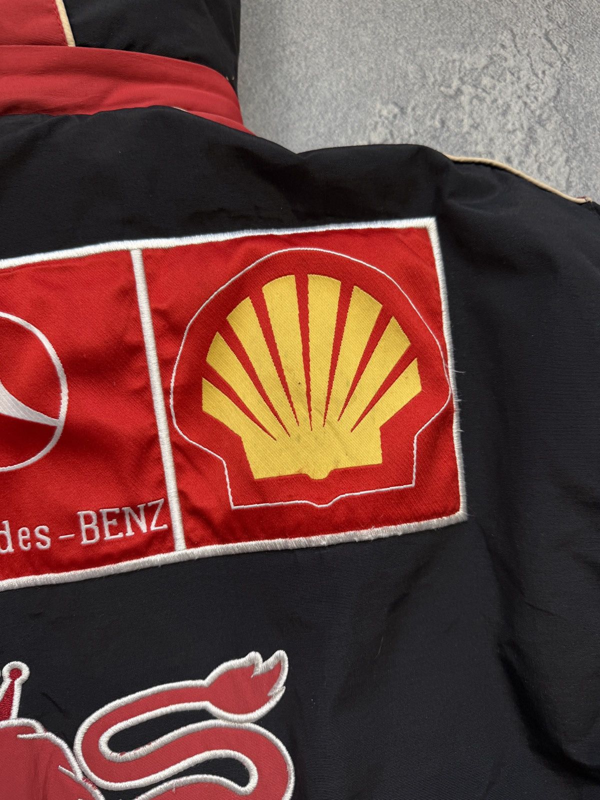 Marlboro 🟤 Crazy Mercedes Marlboro Racing Vintage Jacket🟤 Size US M / EU 48-50 / 2 - 18 Thumbnail