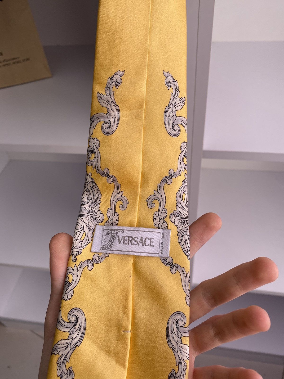 Versace × Vintage Vintage Versace Tie Size ONE SIZE - 5 Thumbnail