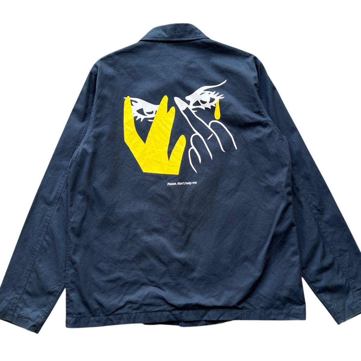 John Undercover 🔥 John Undercover Please Dont Help Me Coach Jacket Size US M / EU 48-50 / 2 - 2 Thumbnail