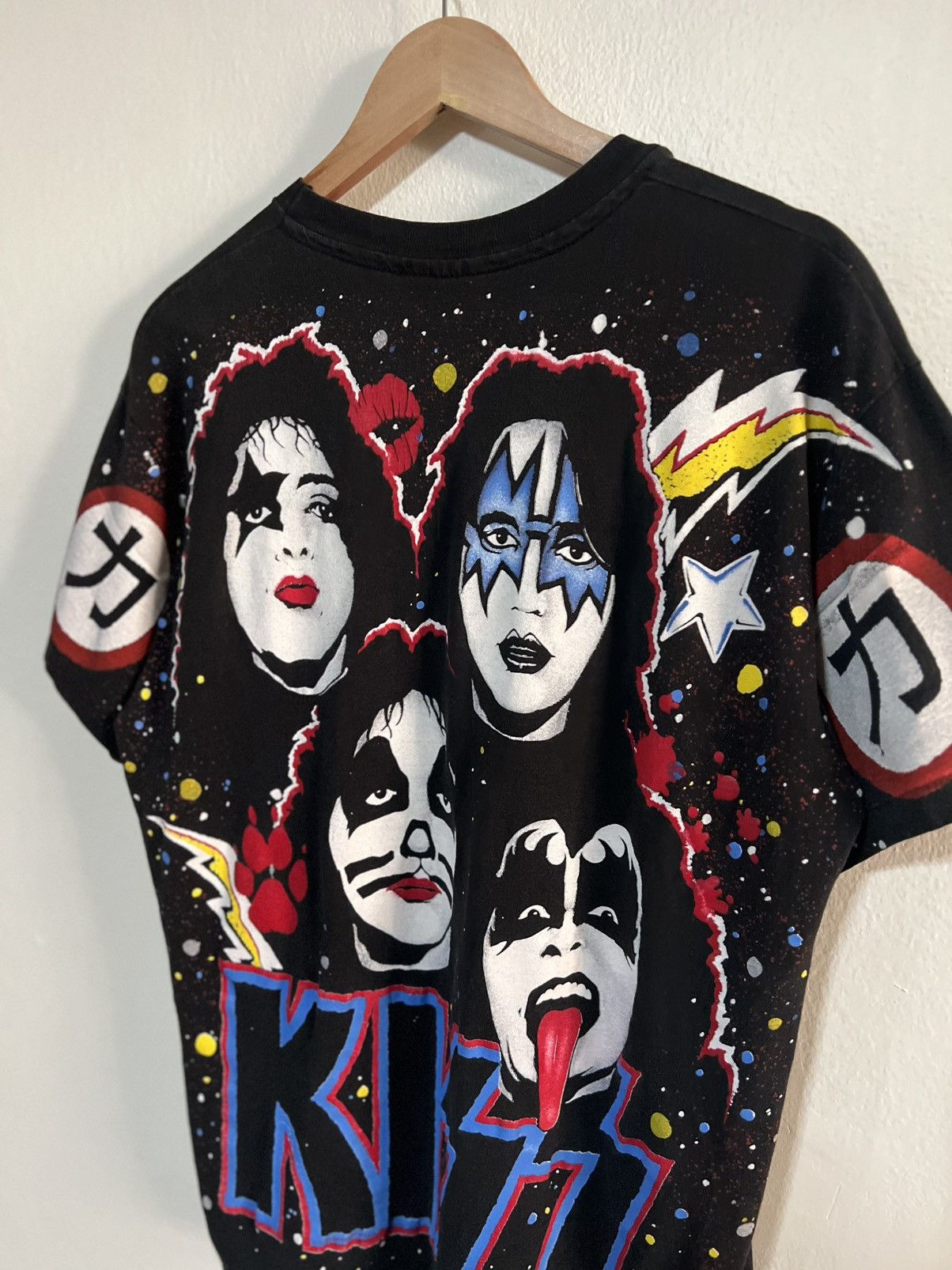 Vintage VINTAGE KISS AOP JAPAN 1992‘s🔥 Size US L / EU 52-54 / 3 - 4 Thumbnail