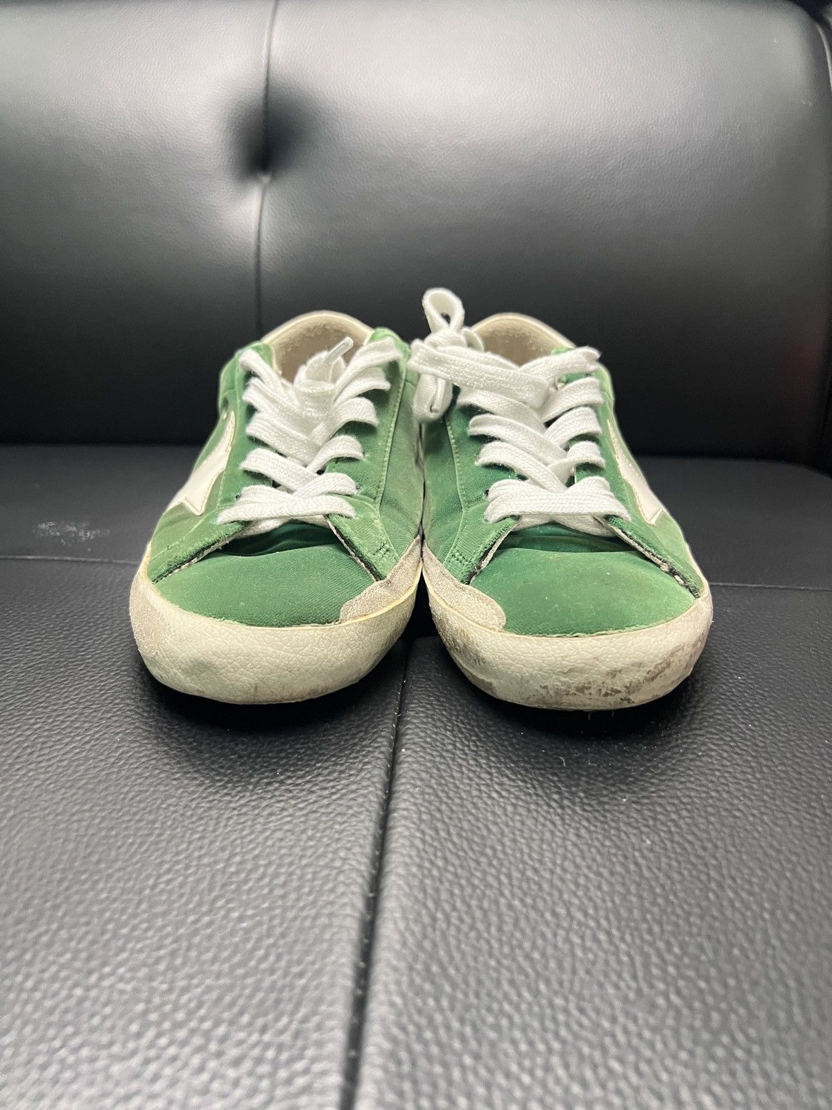 Golden Goose Golden Goose GGDB Distressed Star Sneakers Size US 5 / IT 35 - 2 Thumbnail