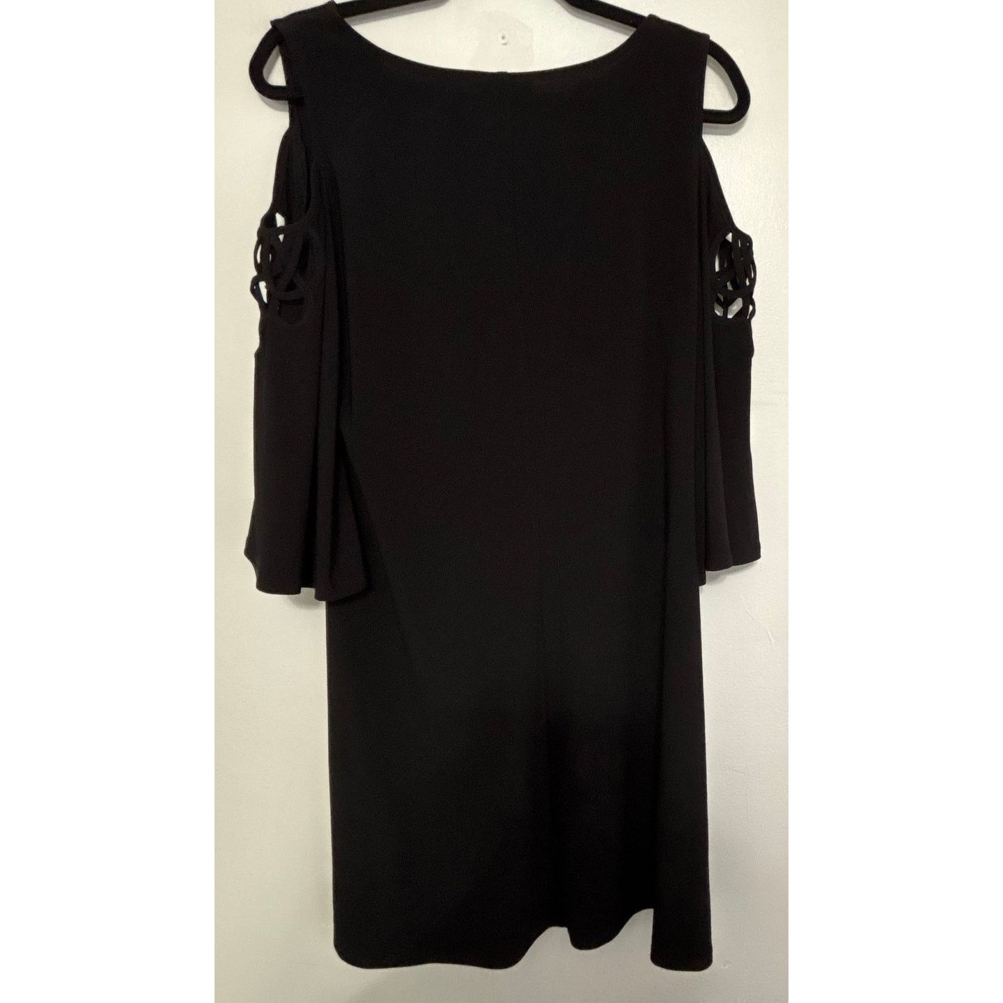 Other MSK Black Cold Shoulder Cocktail Dress Size Large Size L / US 10 / IT 46 - 1 Thumbnail