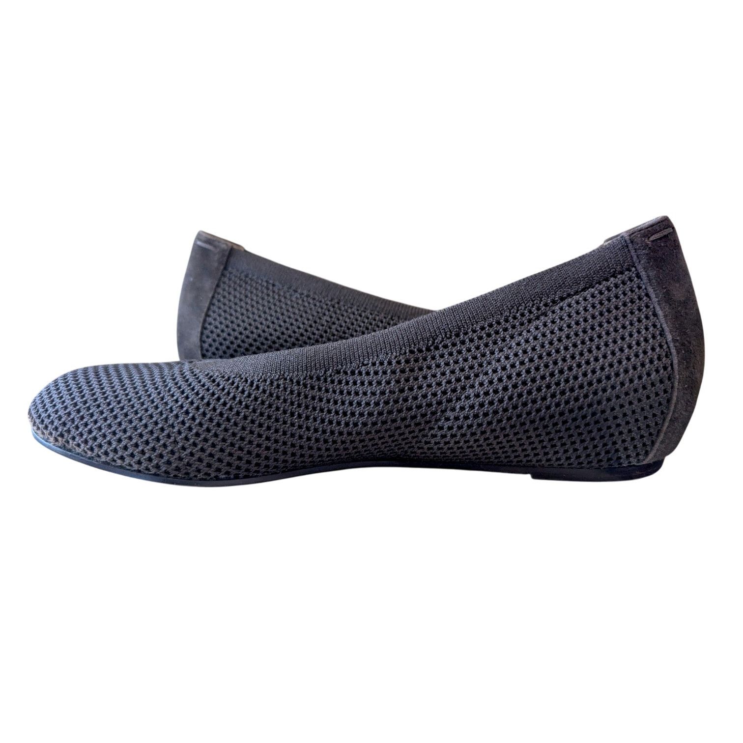Eileen Fisher Eileen Fisher Leather Chocolate UNA Stretch Knit Ballet Flat Size US 9.5 / IT 39.5 - 4 Thumbnail