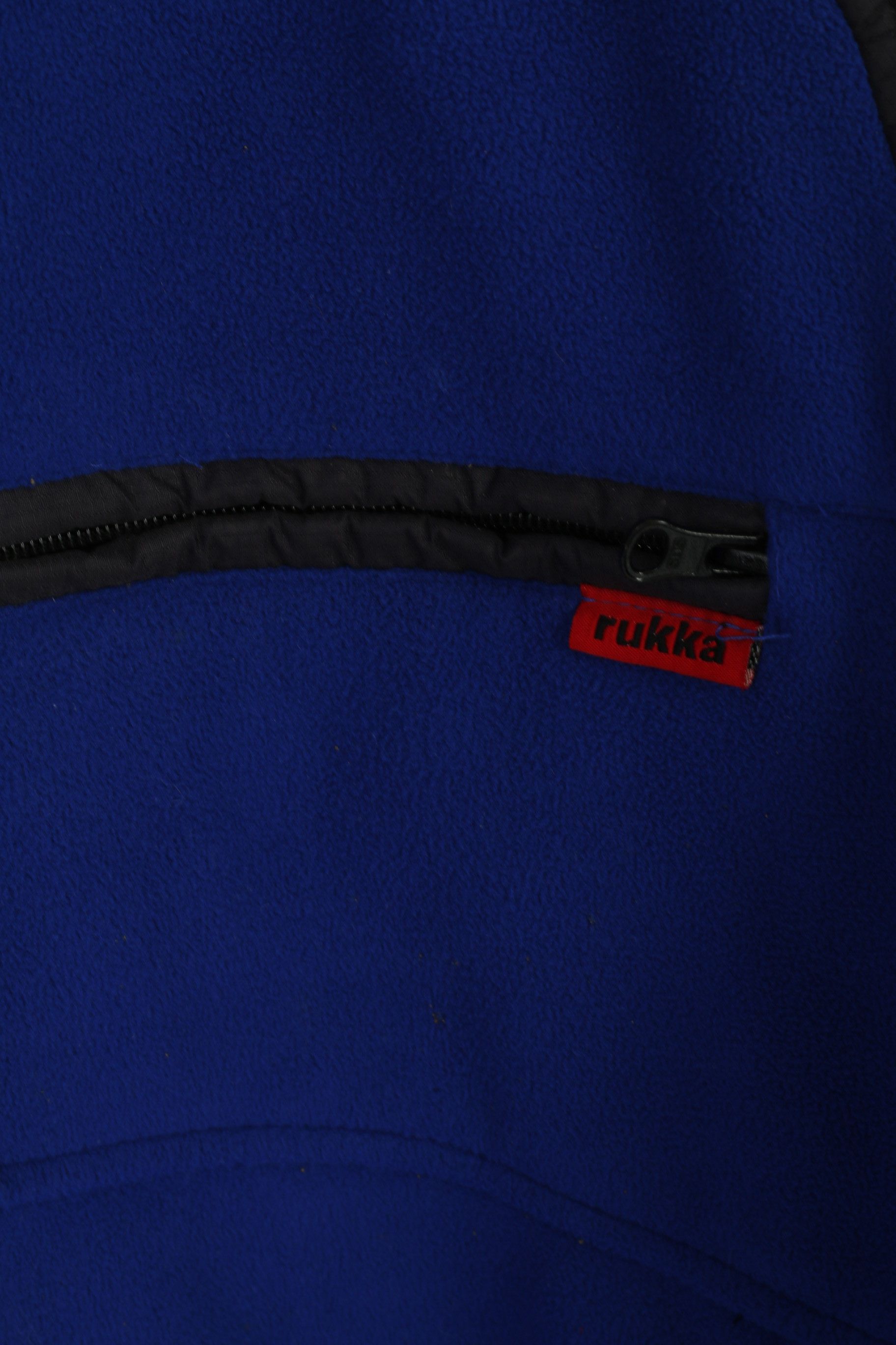 Vintage Rukka Men L Fleece Jacket Blue Zip Up Windstopper 2549 Size US L / EU 52-54 / 3 - 5 Thumbnail