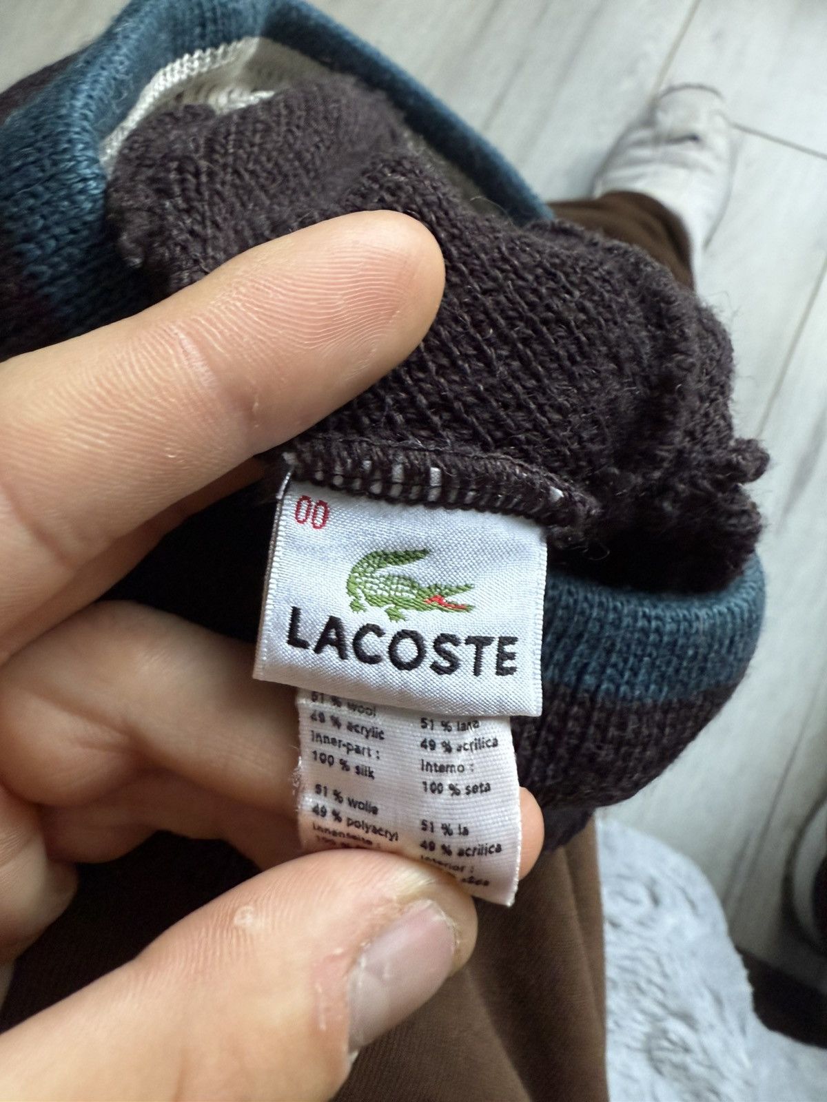 Lacoste Vintage hat Lacoste 90’s Size ONE SIZE - 2 Thumbnail