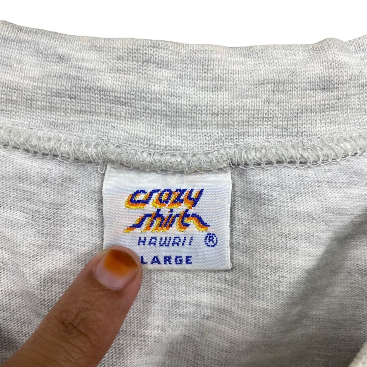 Other Vintage 80’ CRAZY SHIRT HAWAII Sailing Expedition Tee Shirt Size US L / EU 52-54 / 3 - 4 Thumbnail