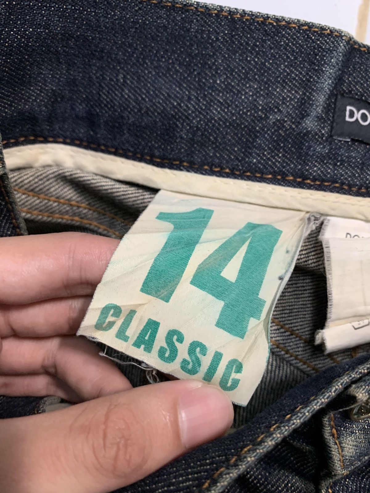 Dolce & Gabbana VINTAGE DOLCE & GABBANA EMBROIDERY LOGO RUSTY ITALY DENIM Size US 31 - 15 Thumbnail