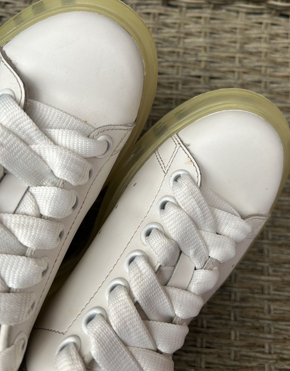 Alexander McQueen × MCQ × McQ Alexander McQueen Alexander McQueen Oversized Sneaker White Multi Size US 6.5 / IT 36.5 - 17 Thumbnail