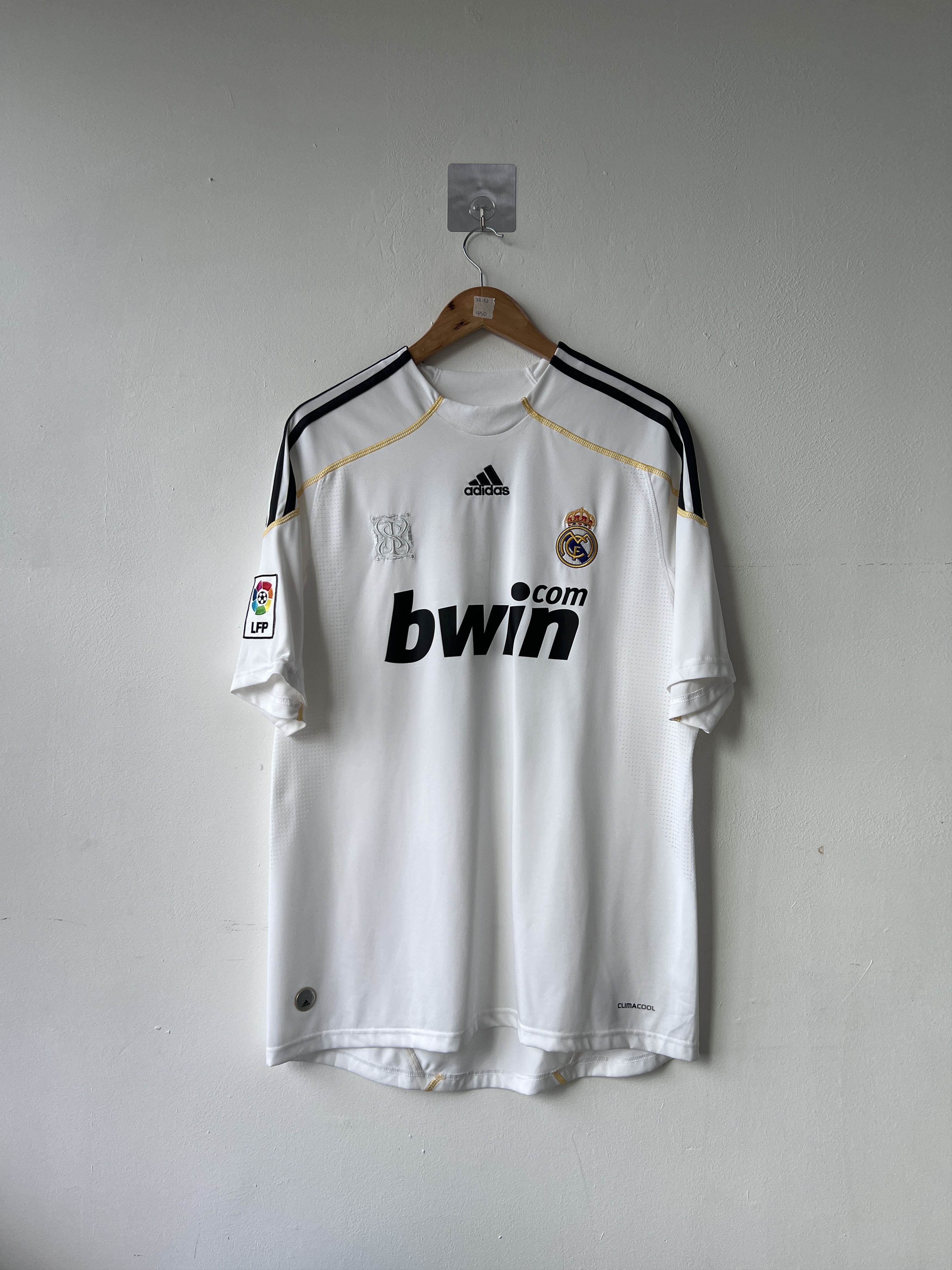 Adidas (L) Real Madrid 2009-10 Home Kit Kaka #8 Size US L / EU 52-54 / 3 - 2 Thumbnail