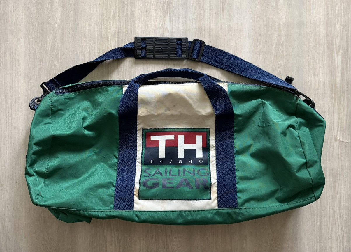 Tommy Hilfiger Rare Vintage 90s Tommy Hilfiger Sailing Gear 44/840 Heavy Size ONE SIZE - 4 Thumbnail