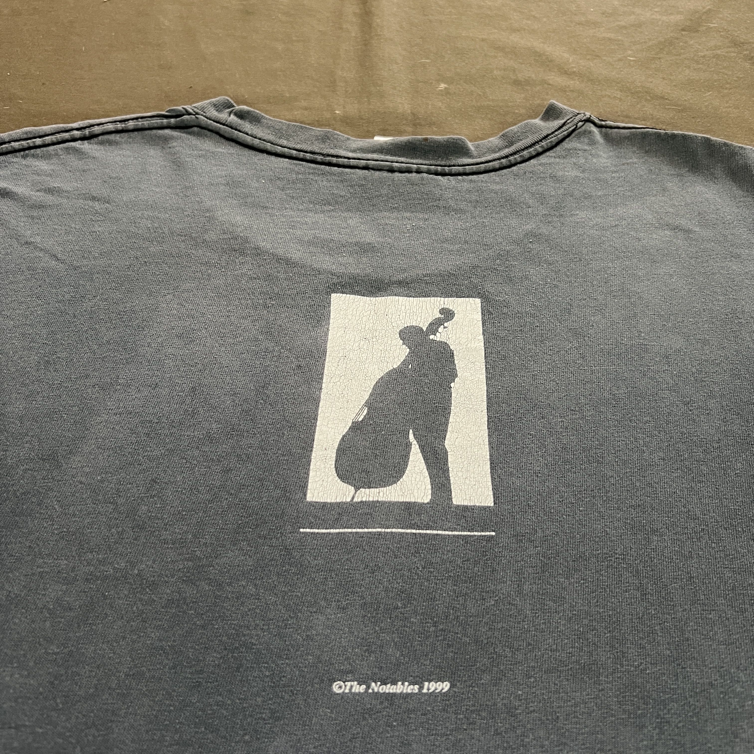 Band Tees Vintage 90s Saint Louis Jazz The Notabies XL R&B Soul Faded Size US XL / EU 56 / 4 - 6 Thumbnail