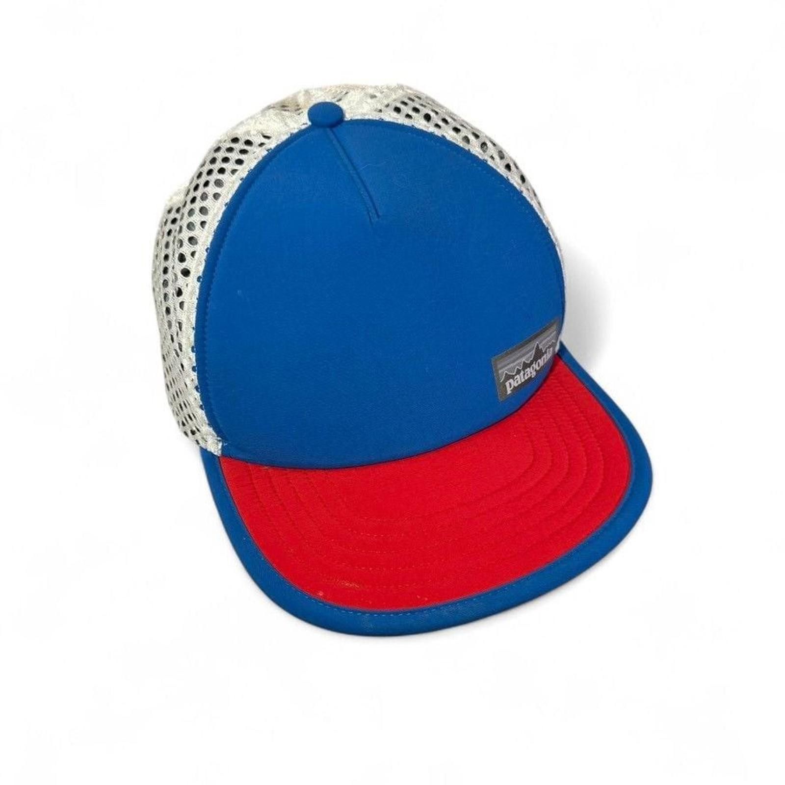 Patagonia Patagonia Duckbill Trucker Hat Blue Mesh Strap Adjustable Size ONE SIZE - 3 Thumbnail