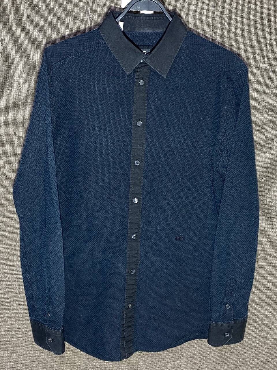 Dolce & Gabbana Dolce & Gabbana Brad Rare Long Sleeve Shirt In Black Size US L / EU 52-54 / 3 - 1 Thumbnail