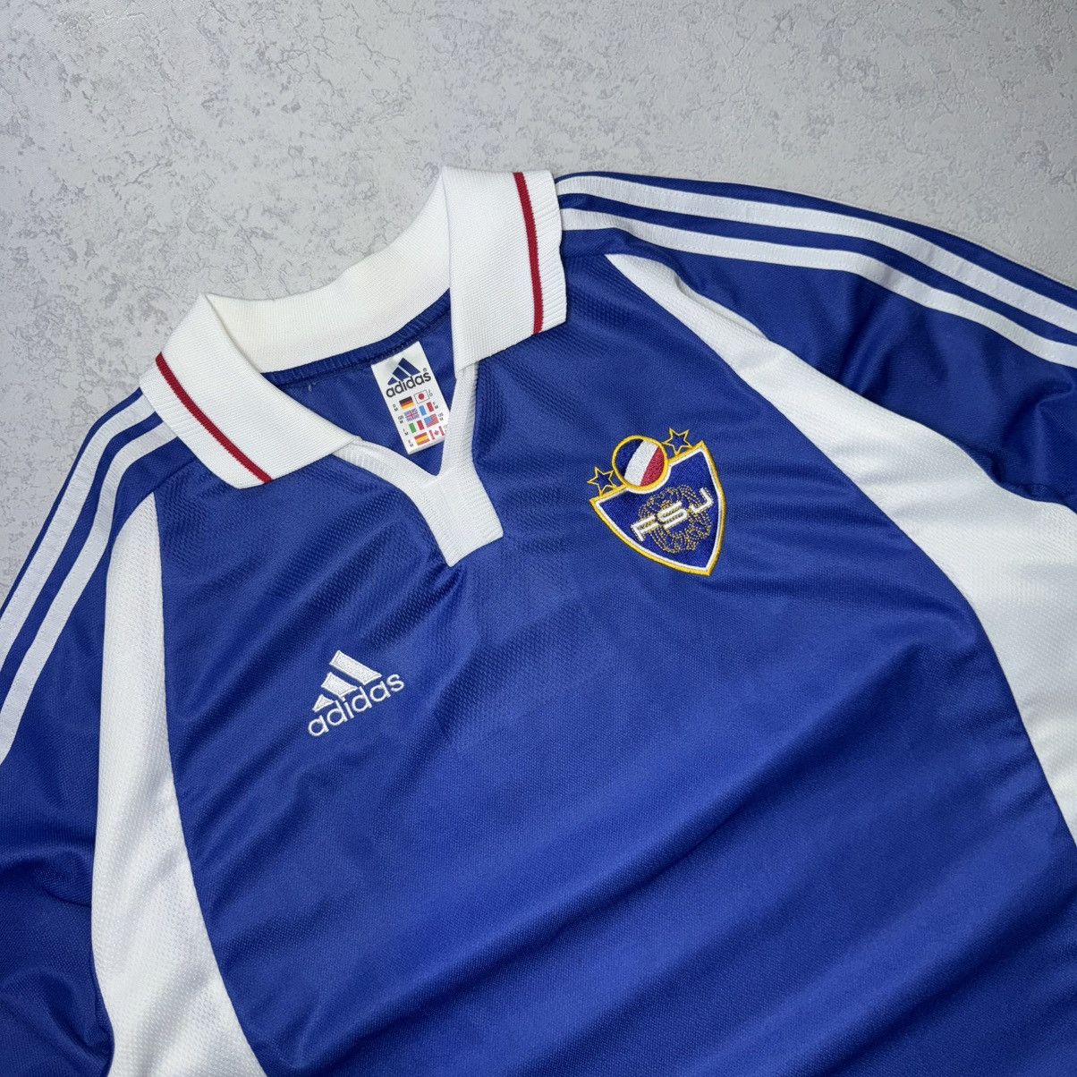 Adidas Adidas Yugoslavia 2000/01 Home Football Soccer Jersey Size M Size US M / EU 48-50 / 2 - 6 Thumbnail