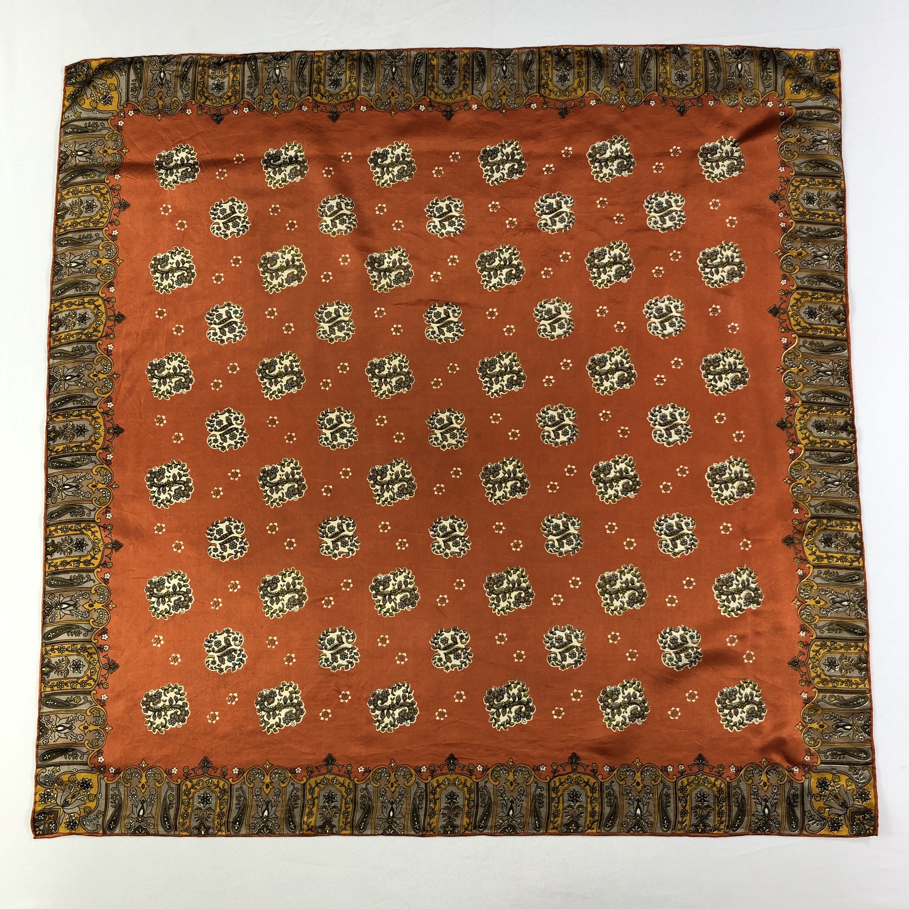 Vintage Vintage Silk Scarf Size ONE SIZE - 2 Thumbnail