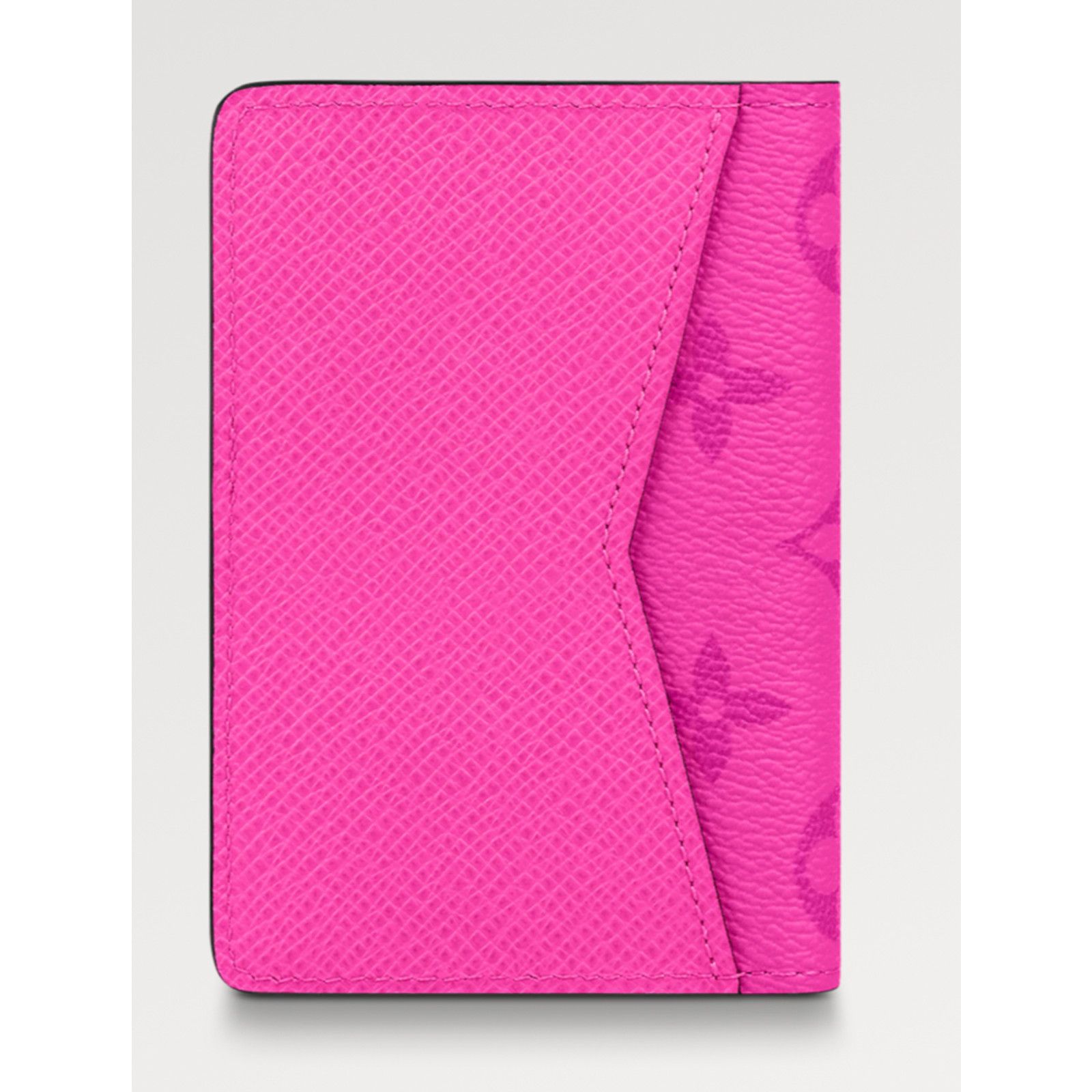 Louis Vuitton Louis Vuitton Pink Monogram Logo Pocket Organizer Wallet Size ONE SIZE - 8 Thumbnail
