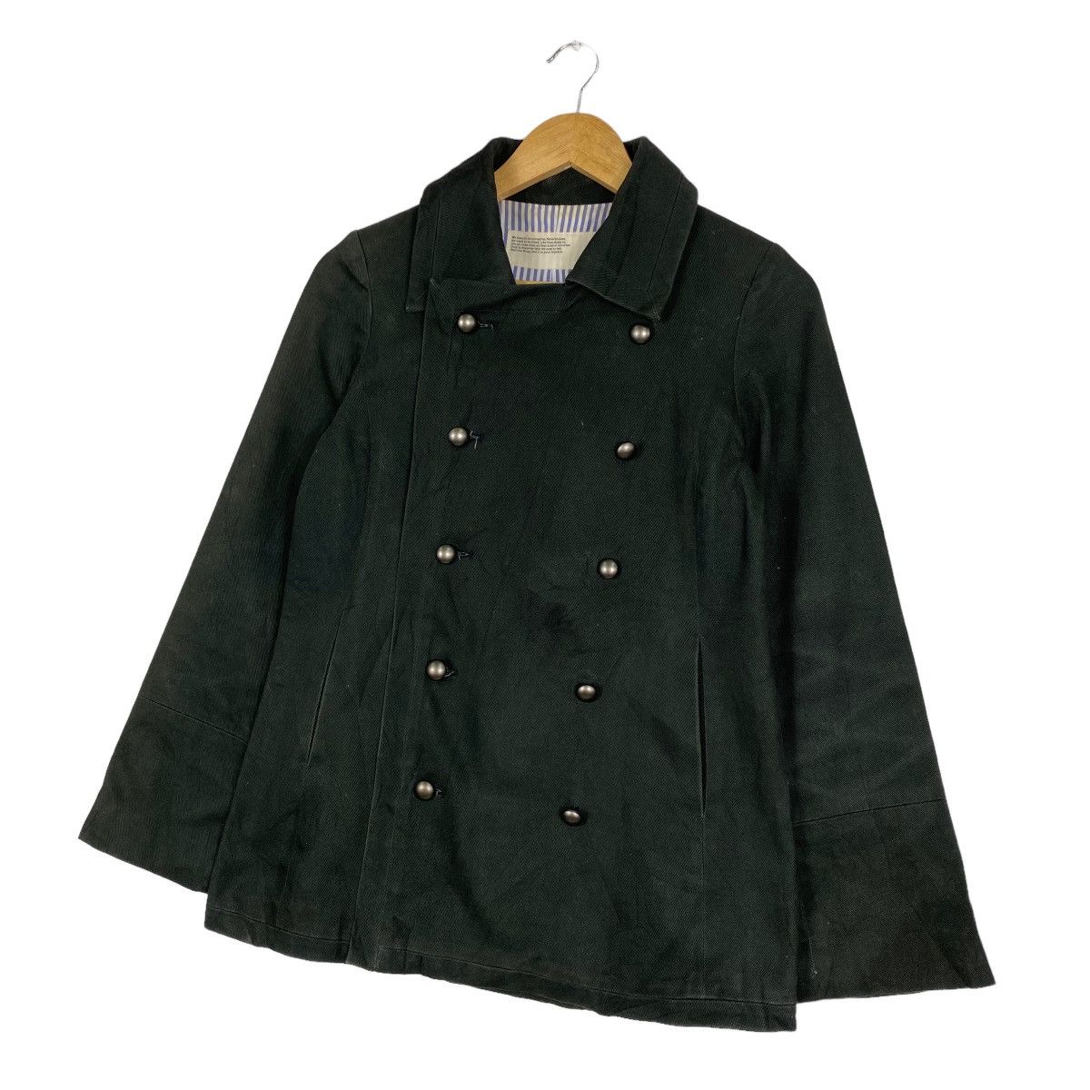 Japanese Brand JAPANASE DOUBLE BREAST COAT Size US M / EU 48-50 / 2 - 2 Thumbnail
