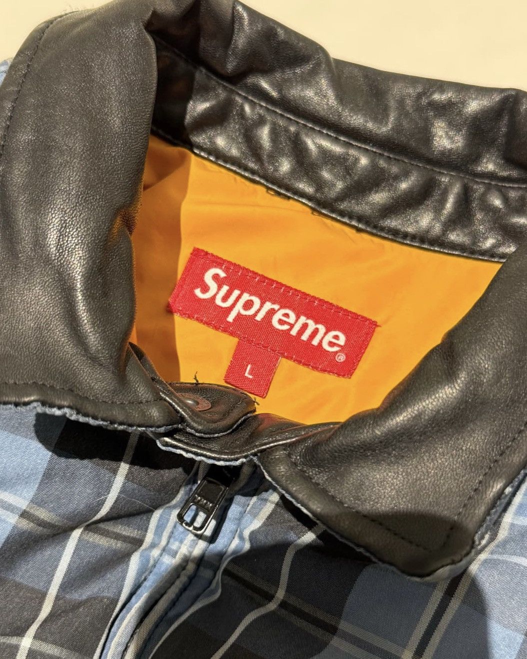Supreme Supreme FW19 Leather Collar Puffer Jacket Size US L / EU 52-54 / 3 - 4 Thumbnail