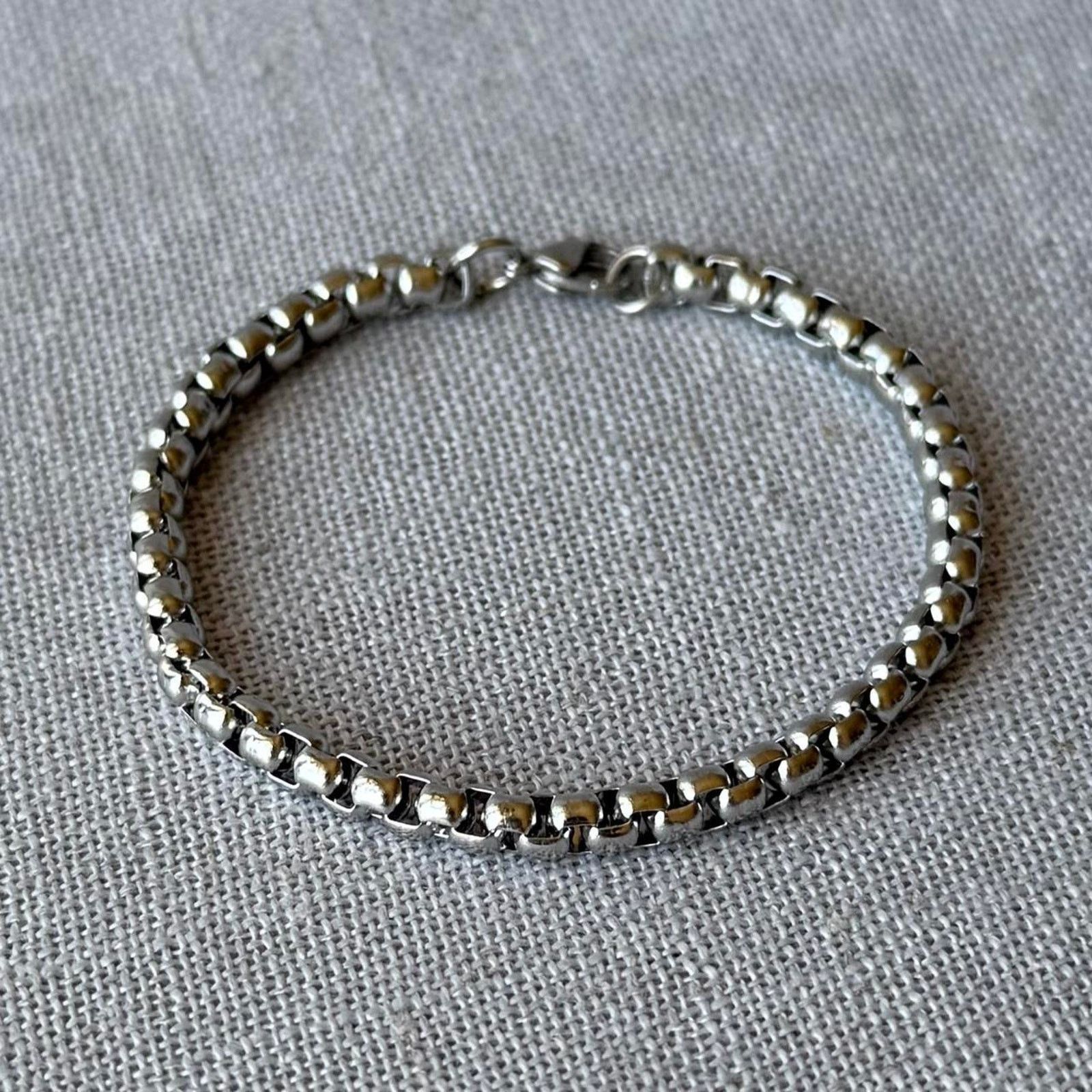 Other Classic silver ball chain bracelet WMNS2 Size ONE SIZE - 1 Thumbnail