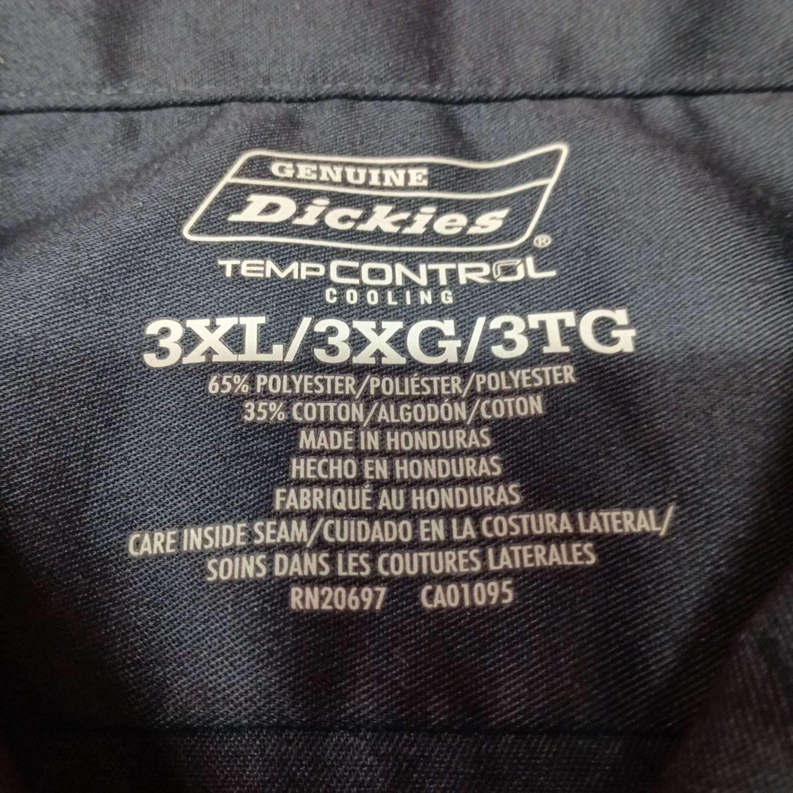 Dickies Dickies Long Sleeve Essential Work Shirt Men Size 3XL Blue Size US XXL / EU 58 / 5 - 4 Thumbnail
