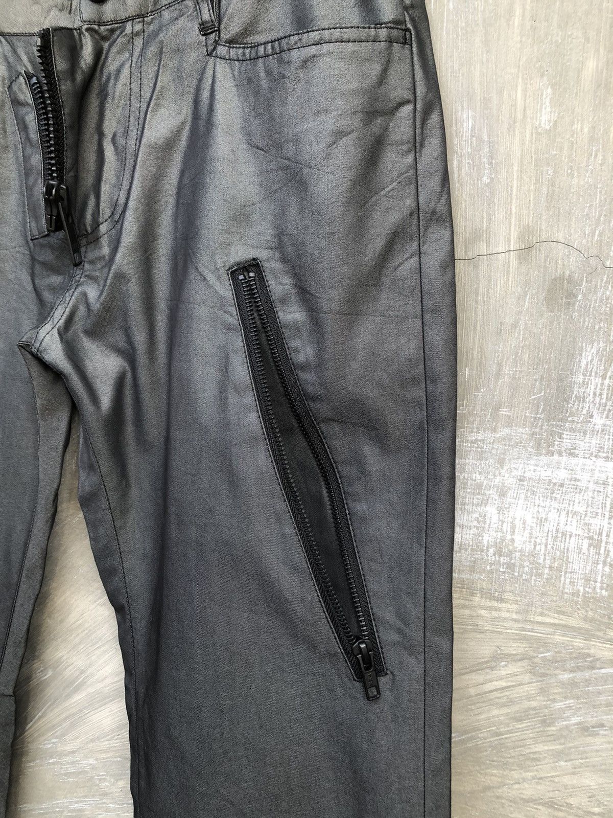 Japanese Brand × Katharine Hamnett London × Le Grande Bleu (L.G.B.) Y2K💥 Katharine Hamnett Zipper Pants Size US 31 - 6 Thumbnail