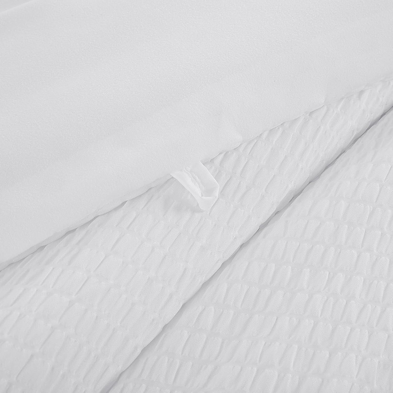 Other HOMBYS 3 Piece Seersucker Oversized King Comforter Set Size ONE SIZE - 8 Thumbnail