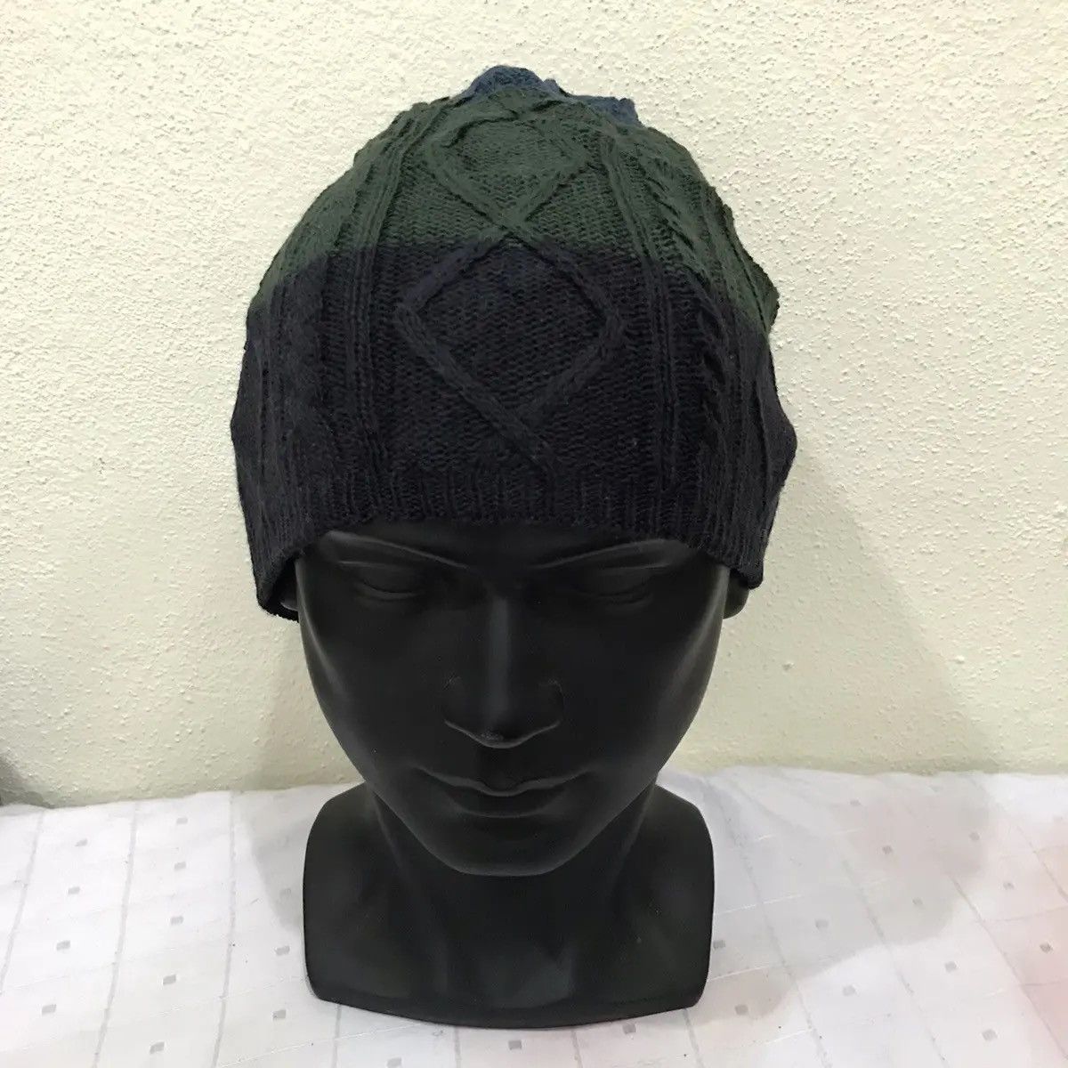 Aigle × Vintage Vintage Aigle Rare Design Crochet Beanie Hat Size ONE SIZE - 2 Thumbnail