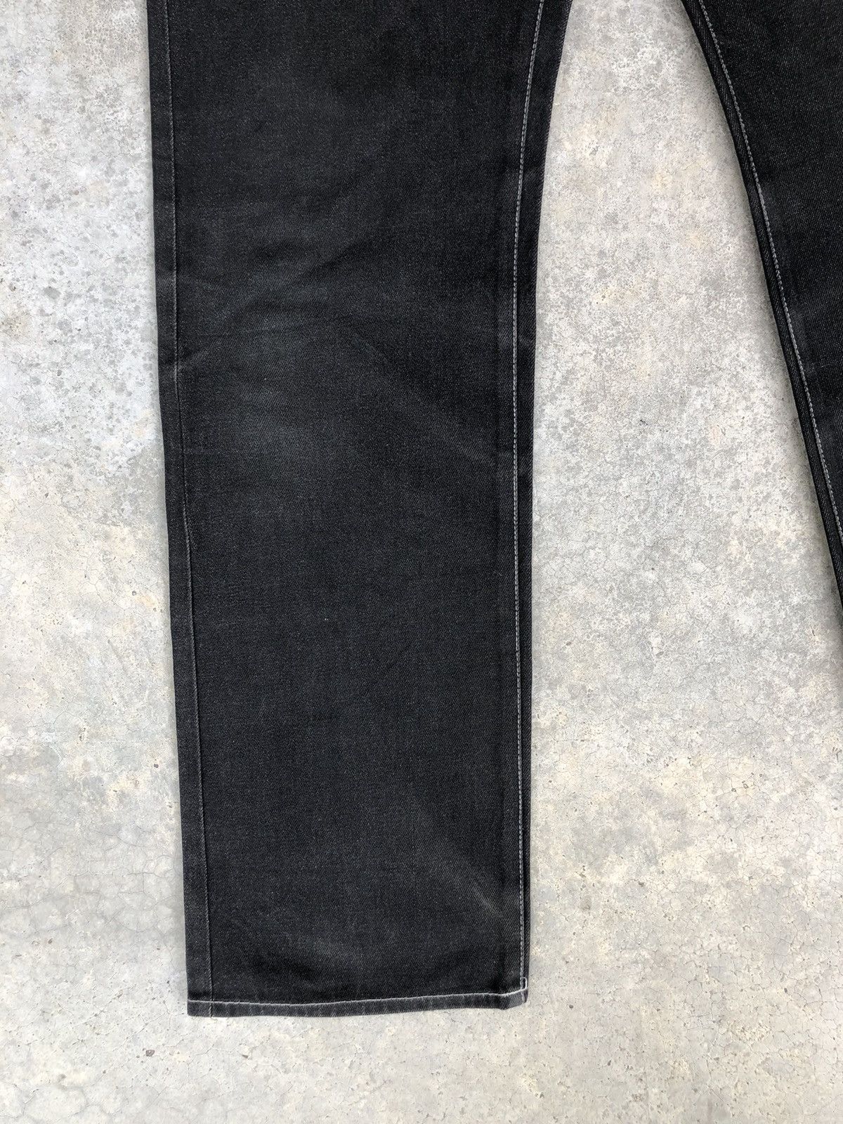 PPFM PPFM Distressed Jeans Straight Fit Jeans Size US 32 / EU 48 - 6 Thumbnail