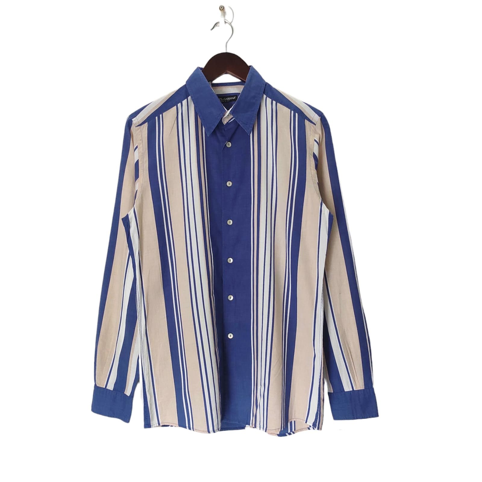 Dolce & Gabbana Dolce Gabbana Shirt Long Sleeve Button Up Size US M / EU 48-50 / 2 - 1 Thumbnail