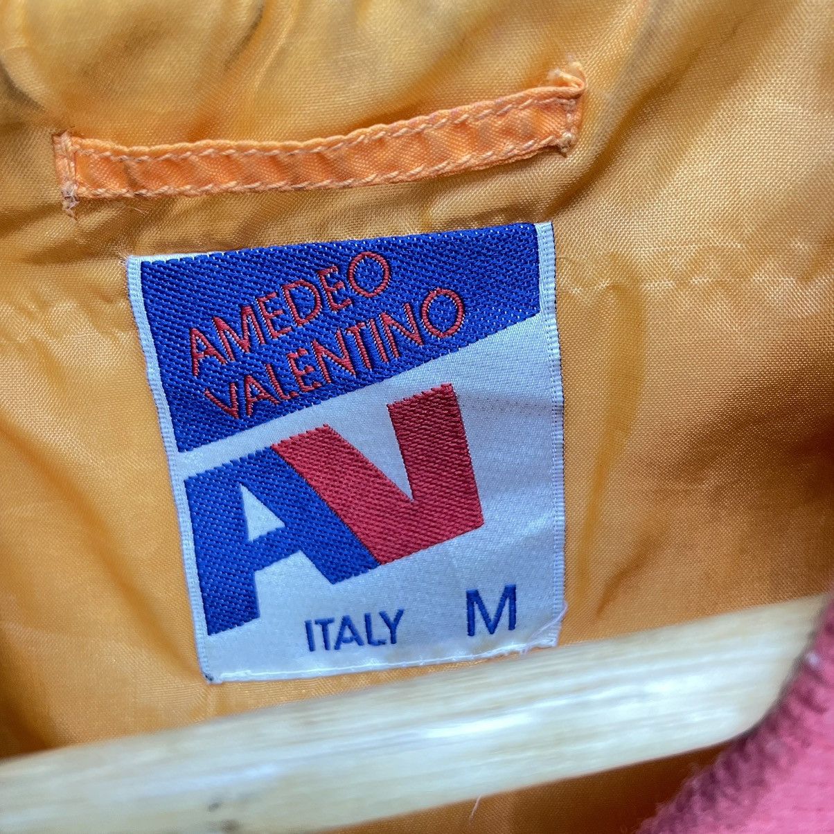 Vintage Vintage Bomber Made In Italy Amedeo Valentino Ma 1 Jacket Size US M / EU 48-50 / 2 - 4 Thumbnail