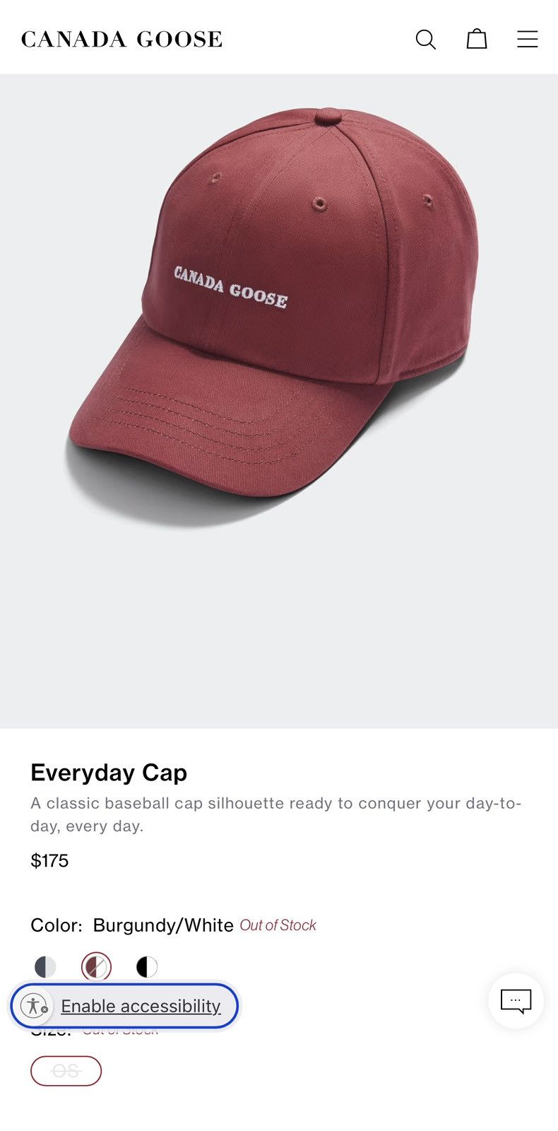 Canada Goose Canada Goose Everyday Cap red/OS Size ONE SIZE - 5 Thumbnail