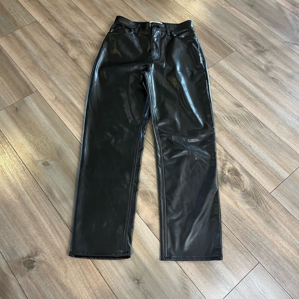 Abercrombie & Fitch Abercrombie & Fitch The Ankle Straight Ultra High Rise Faux Size 27" / US 4 / IT 40 - 2 Thumbnail