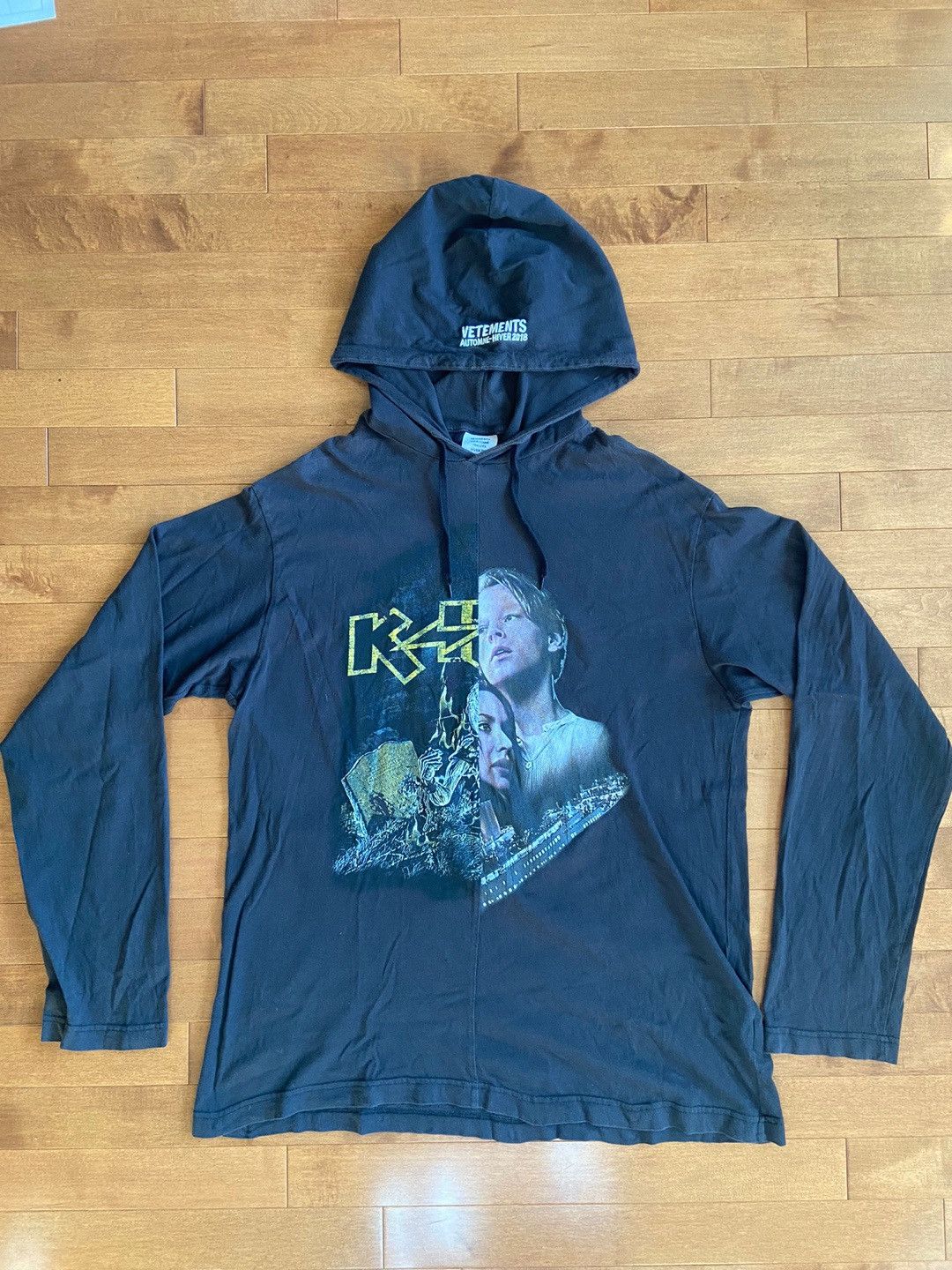 Vetements Titanic Split Hoodie | Grailed