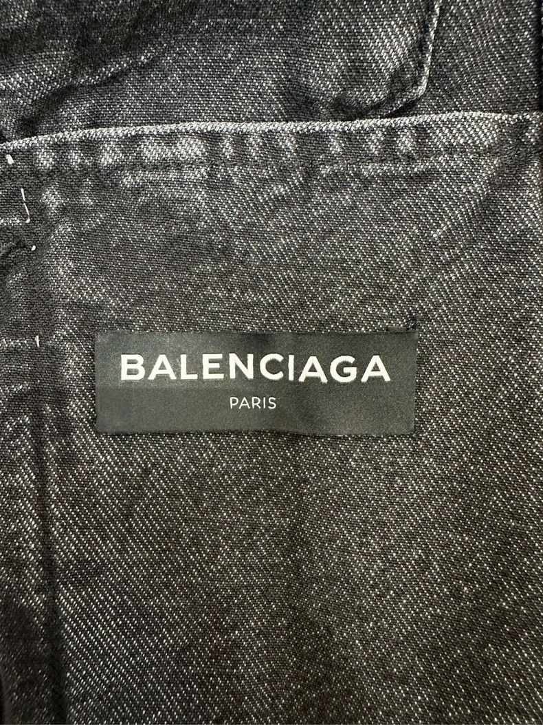 Balenciaga Balenciaga Sinners Jean jacket 2501-Nextarrow Size US S / EU 44-46 / 1 - 7 Thumbnail