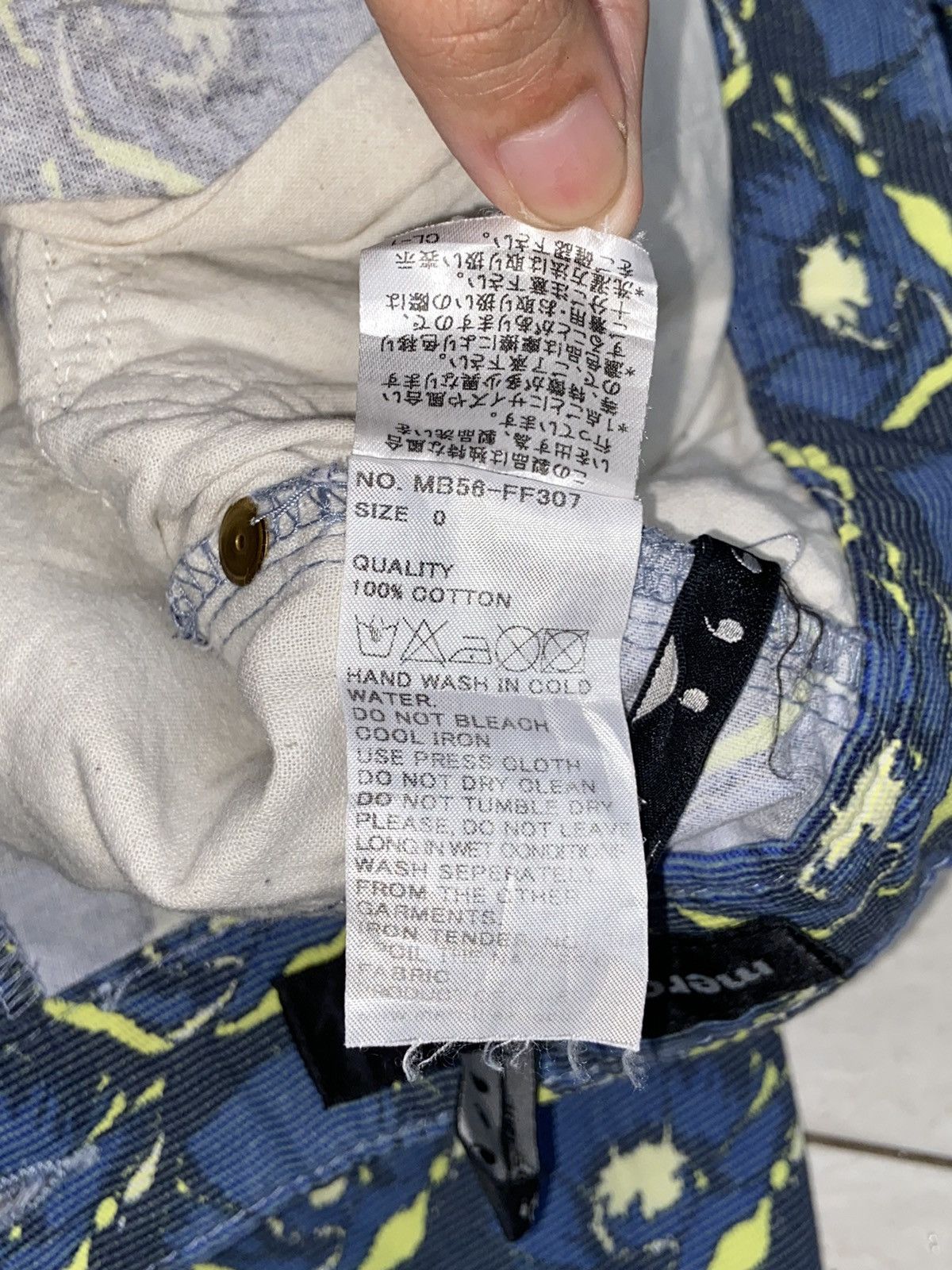 Issey Miyake × Japanese Brand × mercibeaucoup MERCIBEAUCOUP Motive Long Pants Size US 27 - 10 Thumbnail
