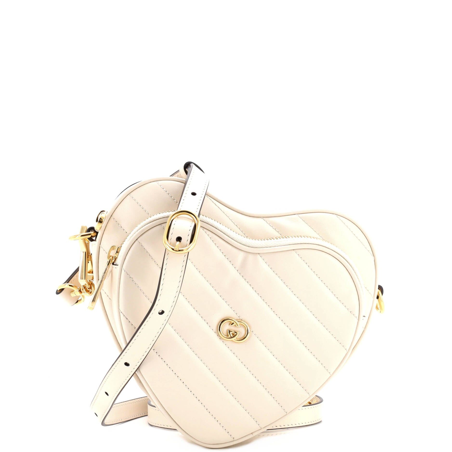 Gucci Interlocking G Heart Shoulder Bag Size ONE SIZE - 1 Thumbnail