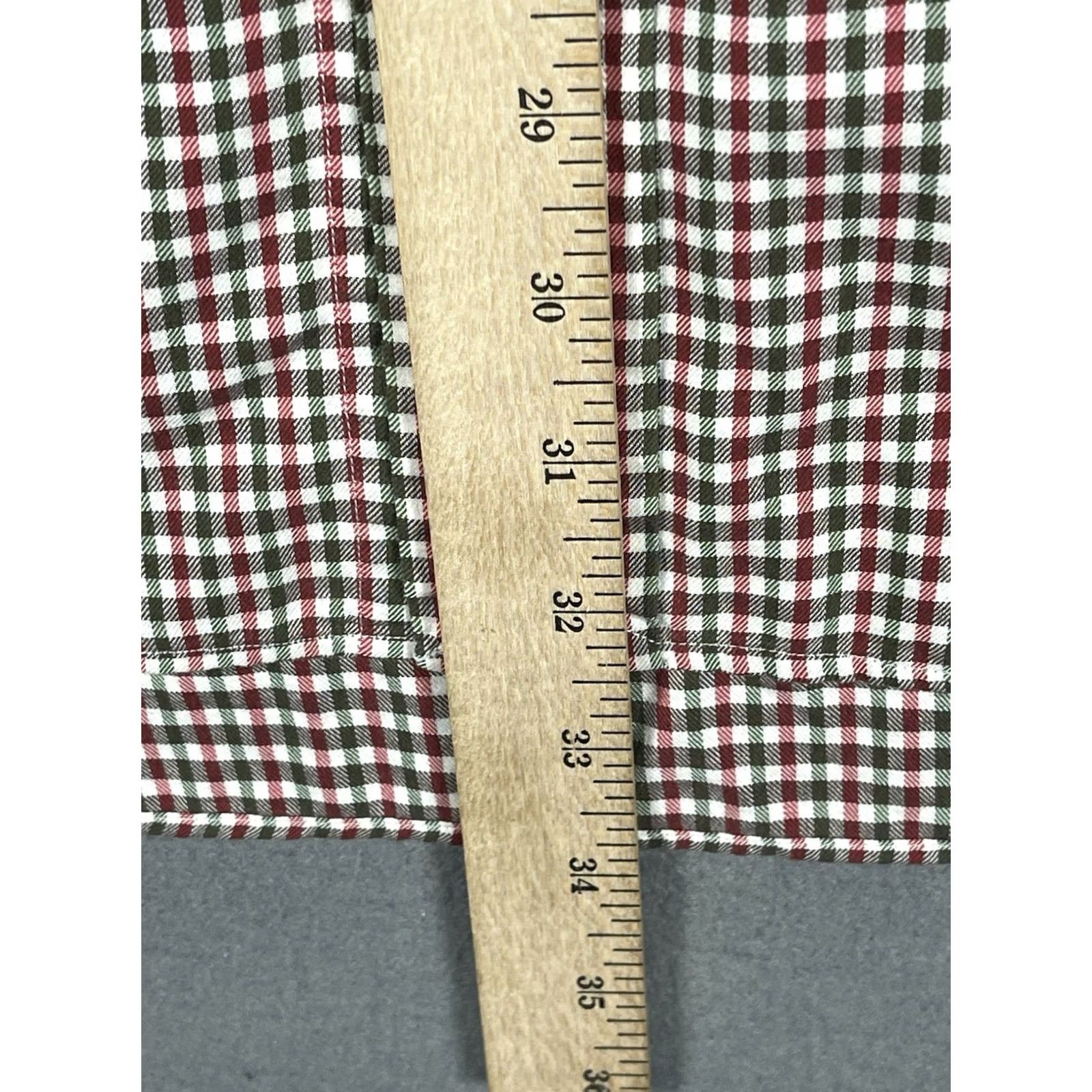 Ralph Lauren Ralph Lauren Blake Button Shirt Men XL Polo Logo Green Red Check Long Sleeve Size US XL / EU 56 / 4 - 6 Thumbnail