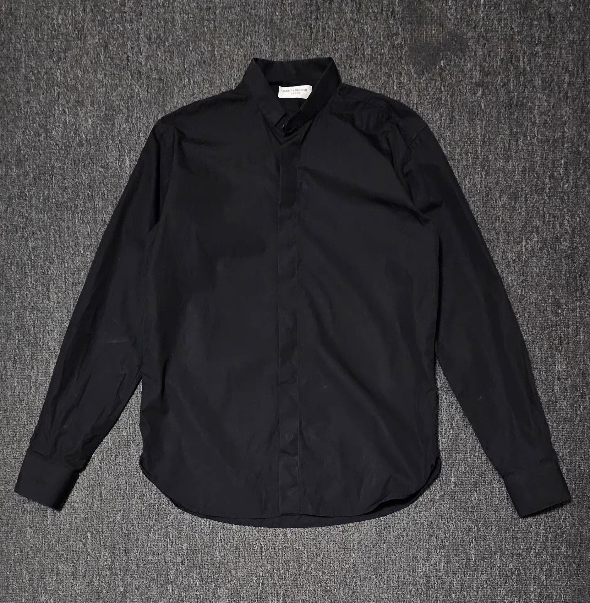 Saint Laurent Paris Saint Laurent Paris black shirt Size US L / EU 52-54 / 3 - 1 Thumbnail