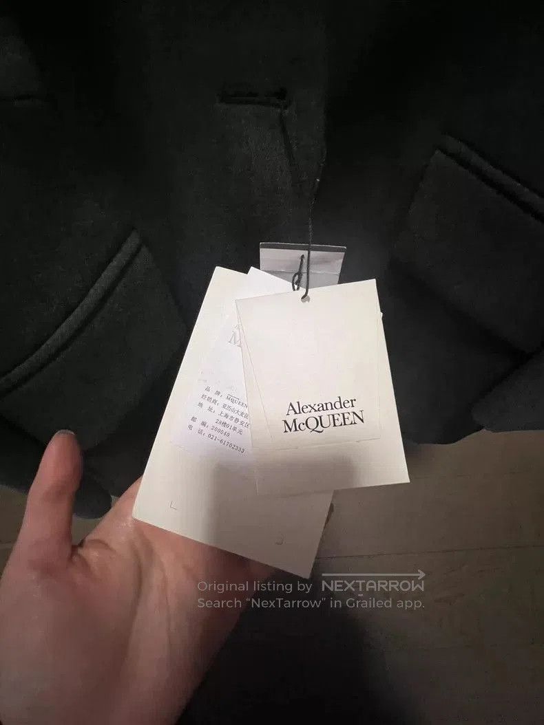 Alexander McQueen Alexander McQueen Gray Suit Jacket with Dust Bag. Size US M / EU 48-50 / 2 - 2 Thumbnail