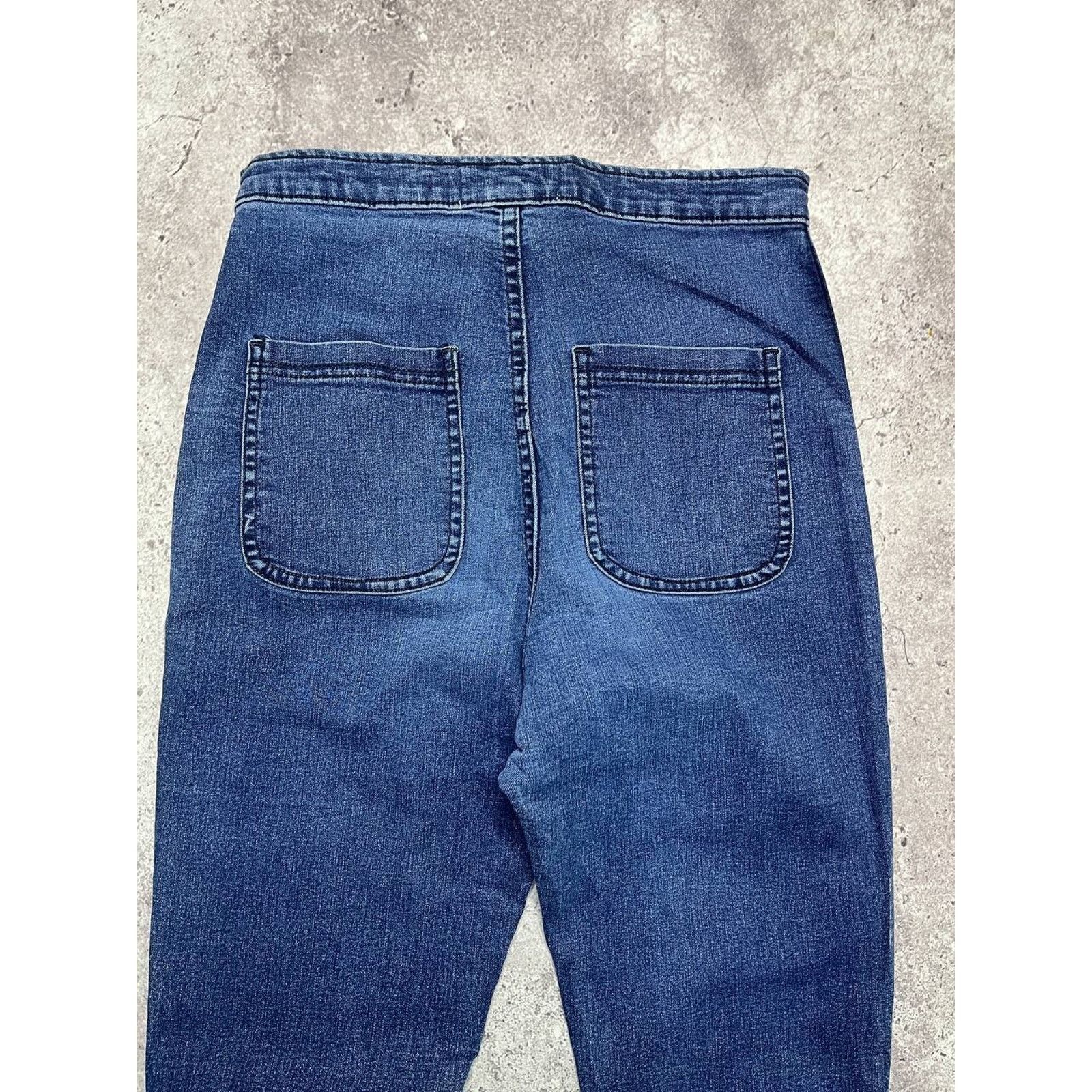 American Apparel Vintage American High Waist Skinny Jeans Dark Wash Size M Size 27" / US 4 / IT 40 - 7 Thumbnail