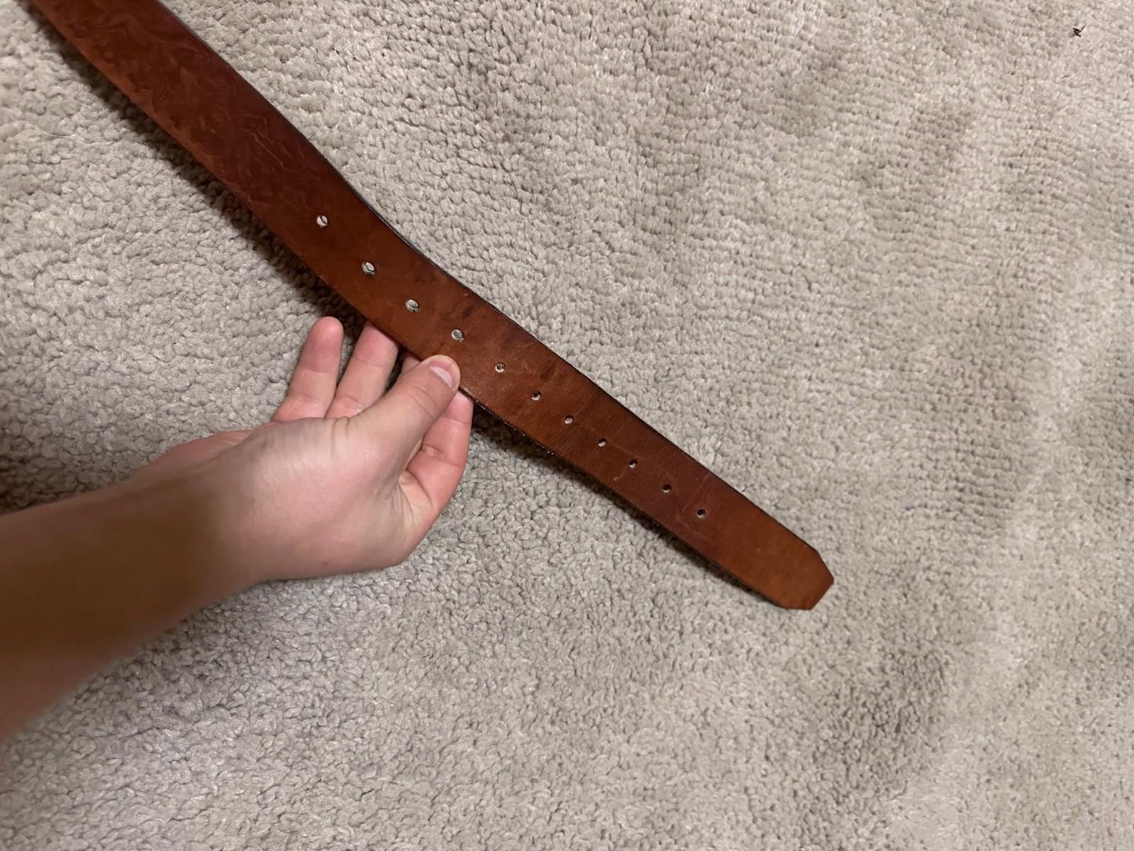 Marlboro Marlboro leather vintage belt Brown Size ONE SIZE - 6 Thumbnail