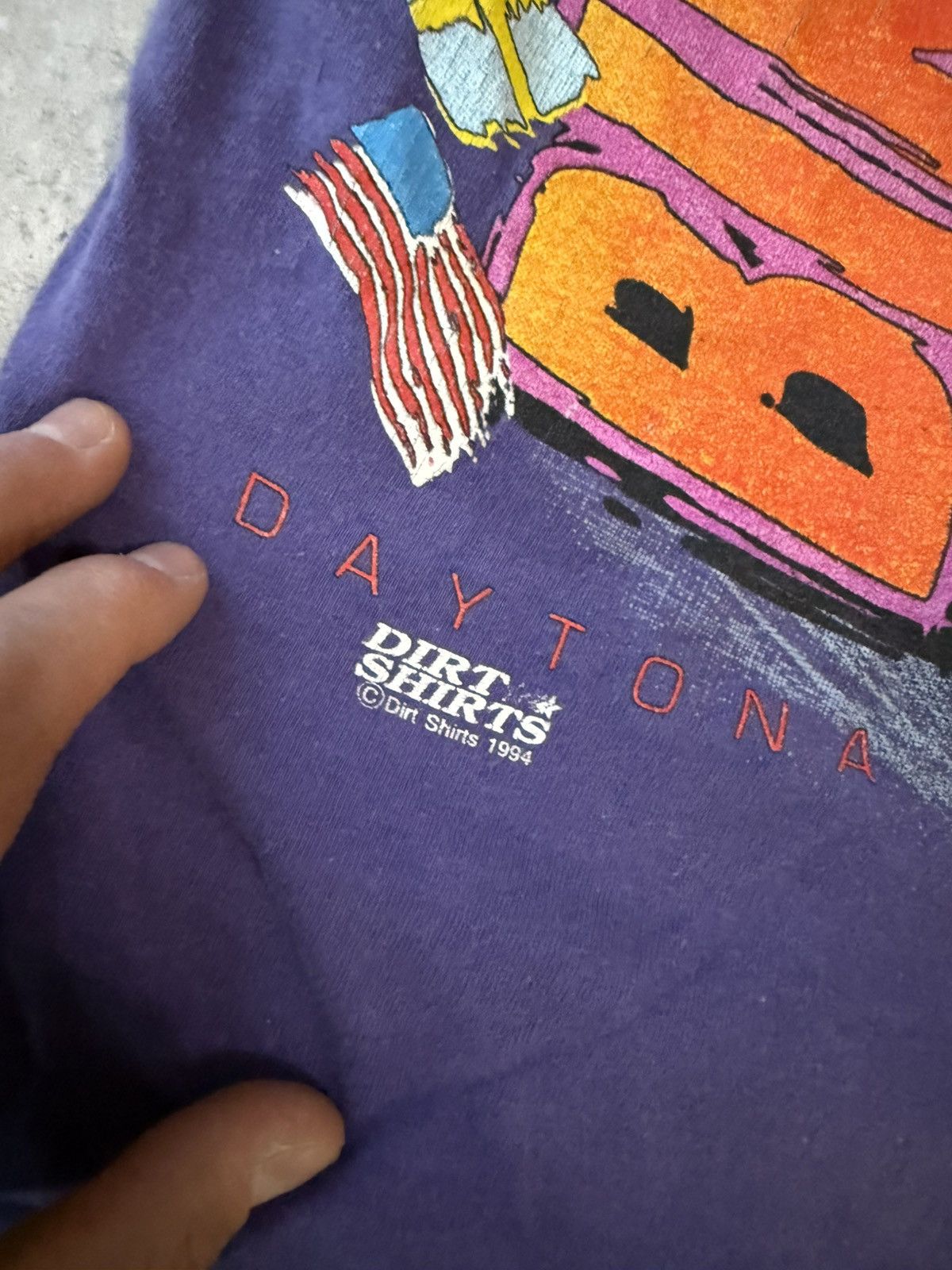 Band Tees Vintage 1994 Daytone Motorcycle Supercross T-shirt Size US M / EU 48-50 / 2 - 3 Thumbnail