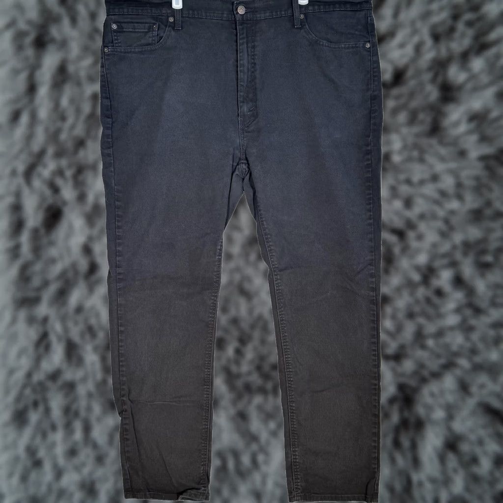 Levi's VINTAGE Levis Jeans 541 Athletic Tapered Black 42x32 Mens Denim Denim Size US 42 / EU 58 - 1 Thumbnail