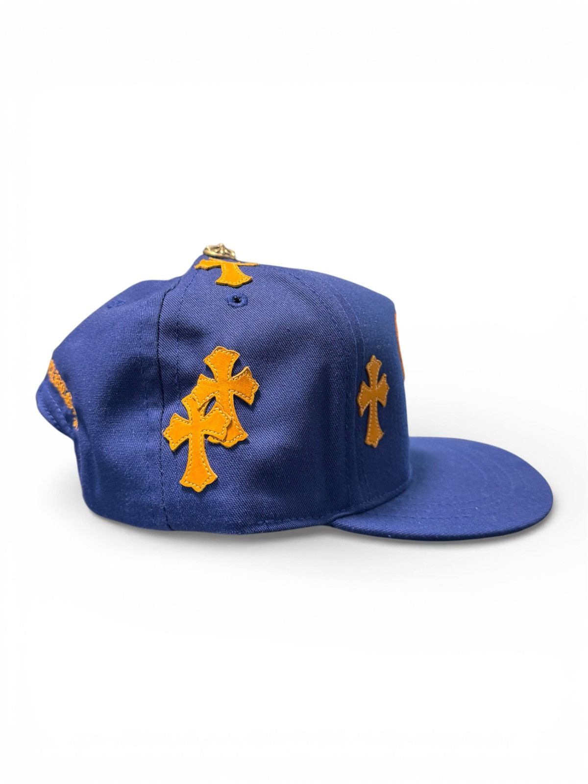 Chrome Hearts Chrome Hearts Blue Orange Cross Trucker Size ONE SIZE - 3 Thumbnail