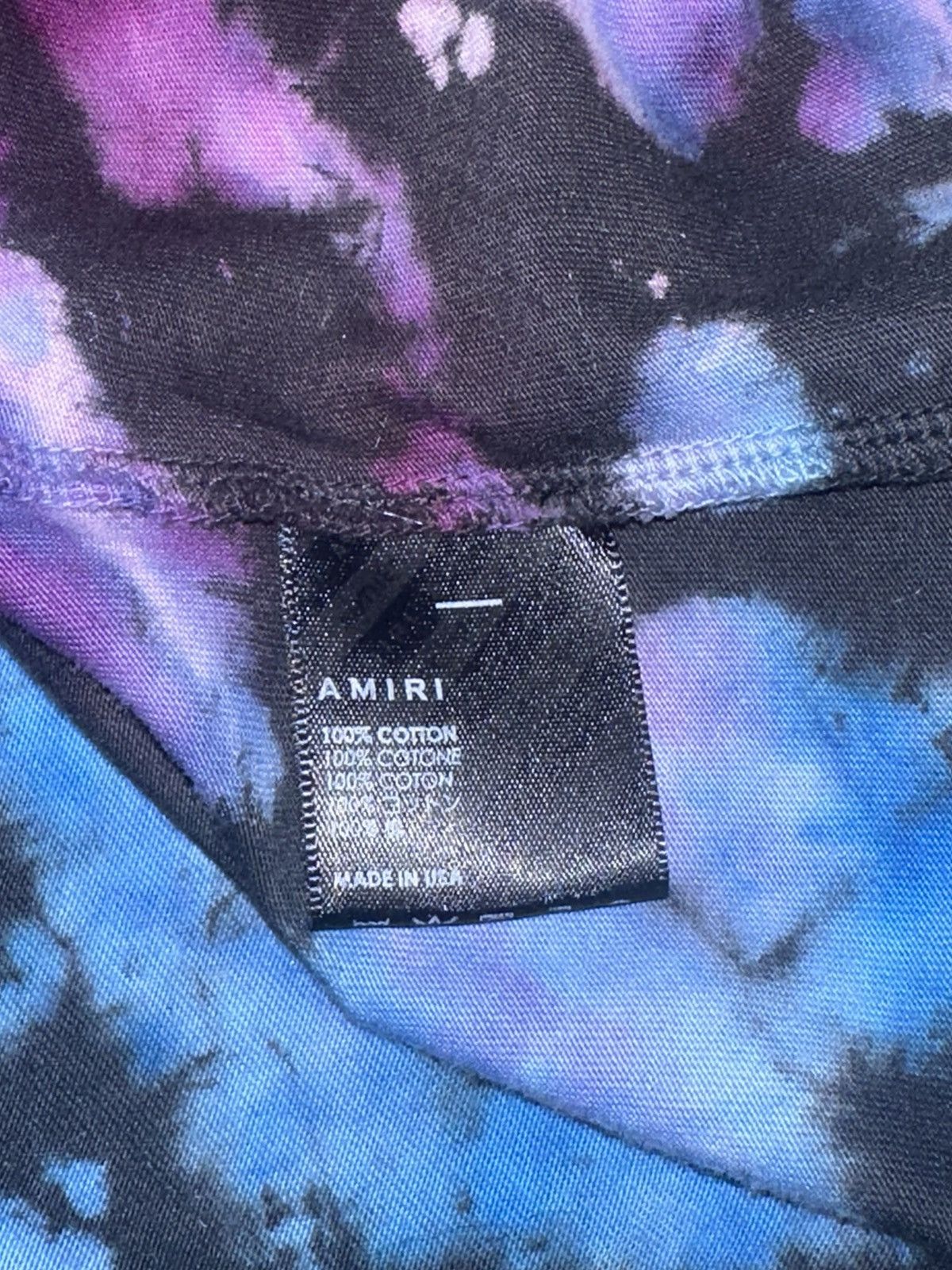 Amiri Amiri Crystal Ball Tie Dye T Shirt Size US L / EU 52-54 / 3 - 4 Thumbnail